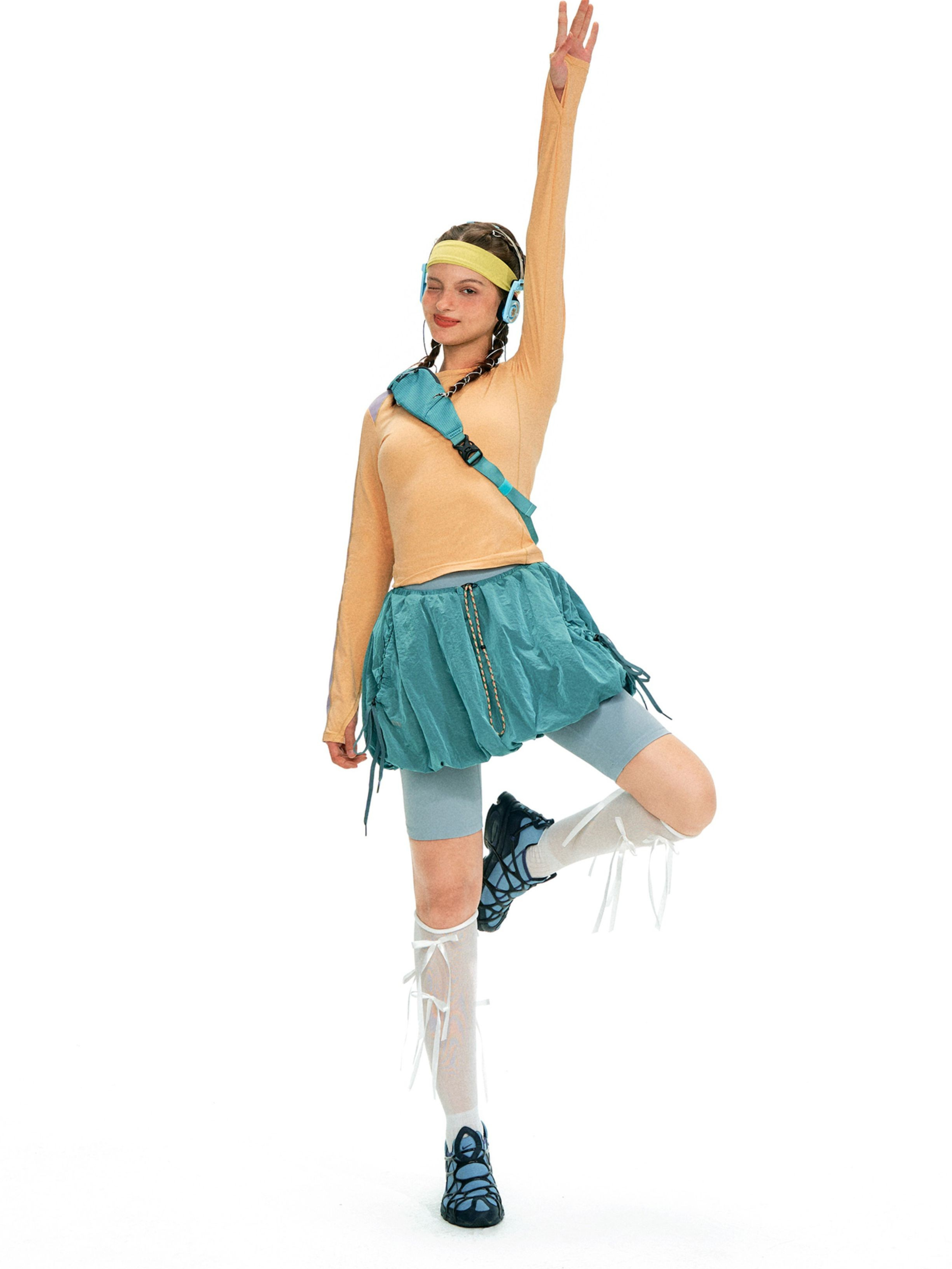 Moonfire - Moisture-Wicking Colorblock Fitted Base Layer Top