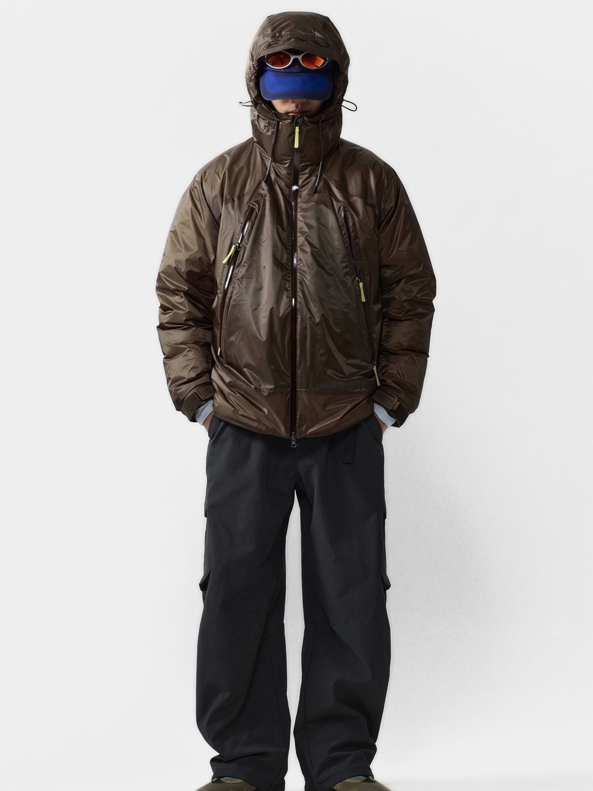 Dawntrail - 90% White Duck Down Hooded Insulated Jacket