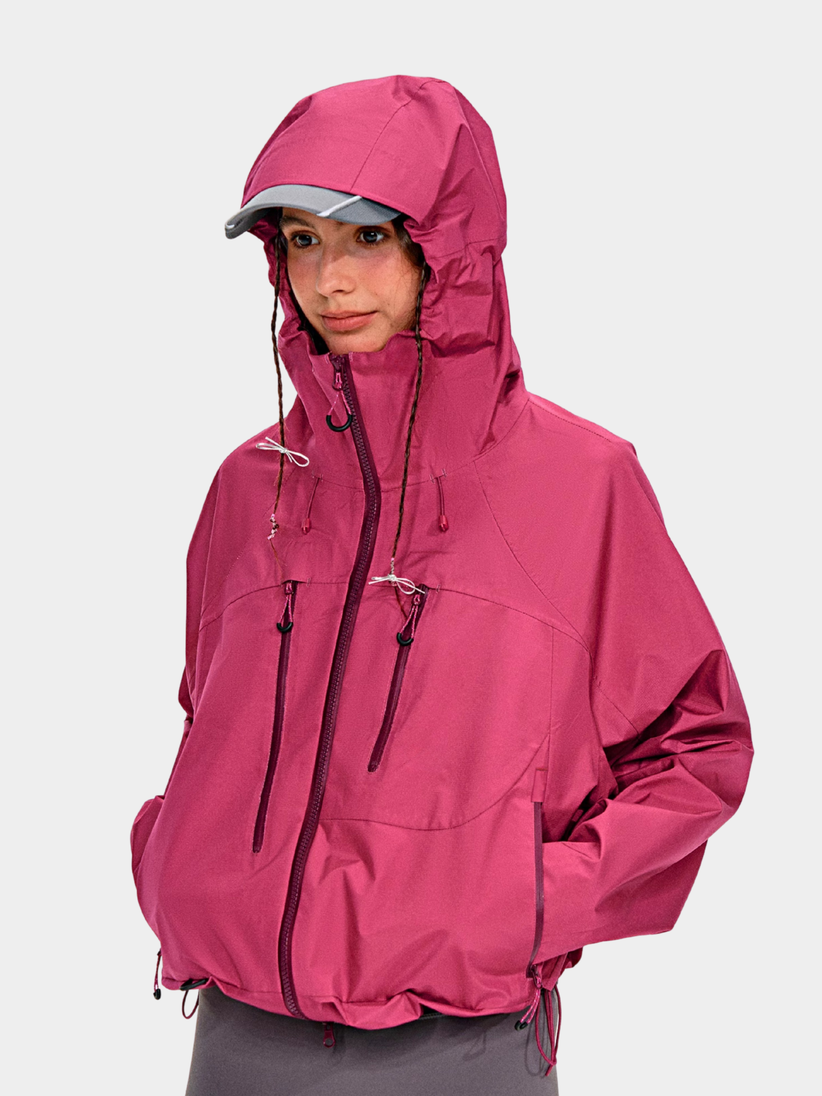 Icefall - Women's Windproof & Waterproof Hooded Short Jacket