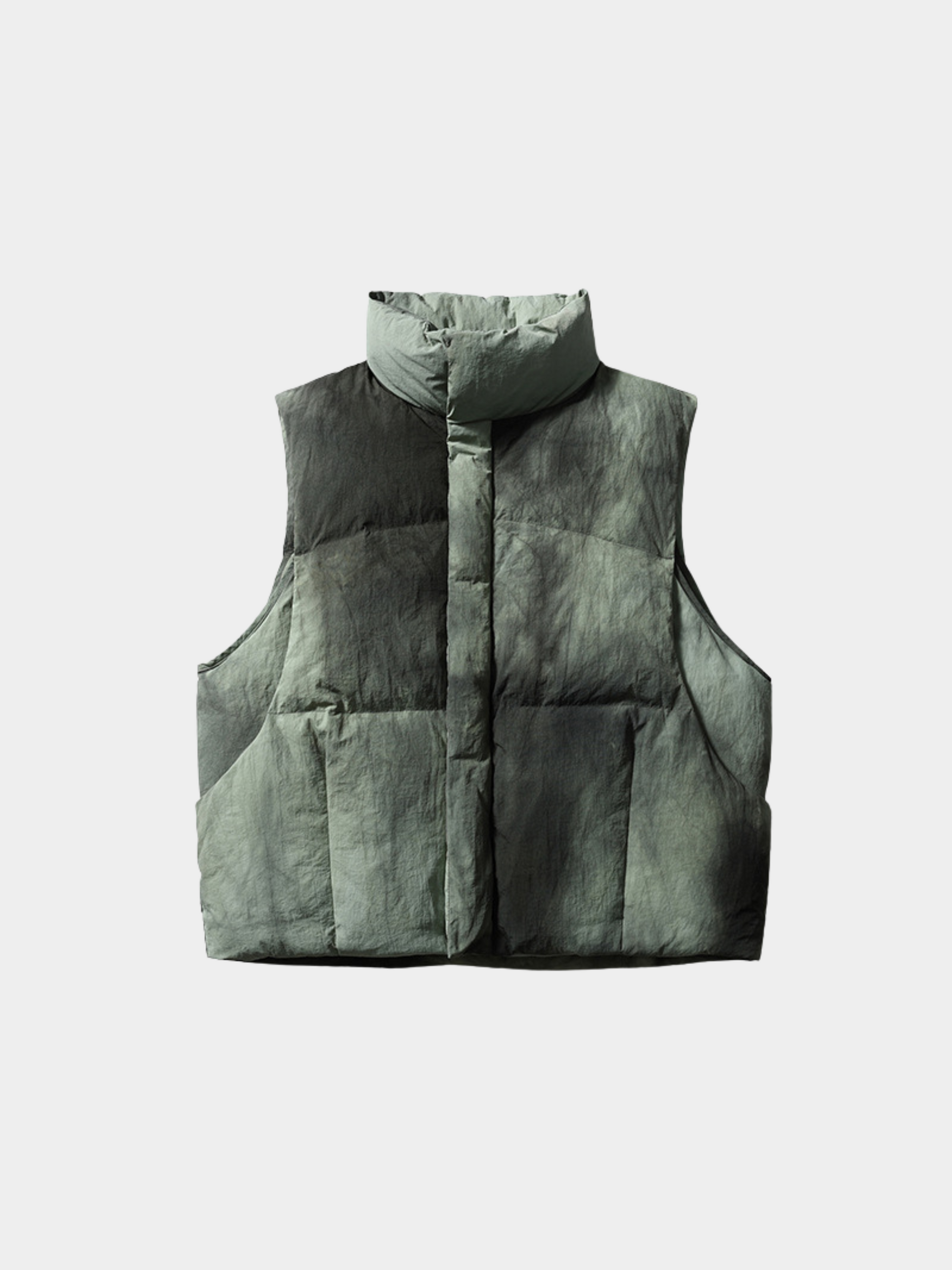 BluffTop - Unisex 90% White Duck Down Hand-Dyed Waterproof Down Vest GONGGAR SPORTS