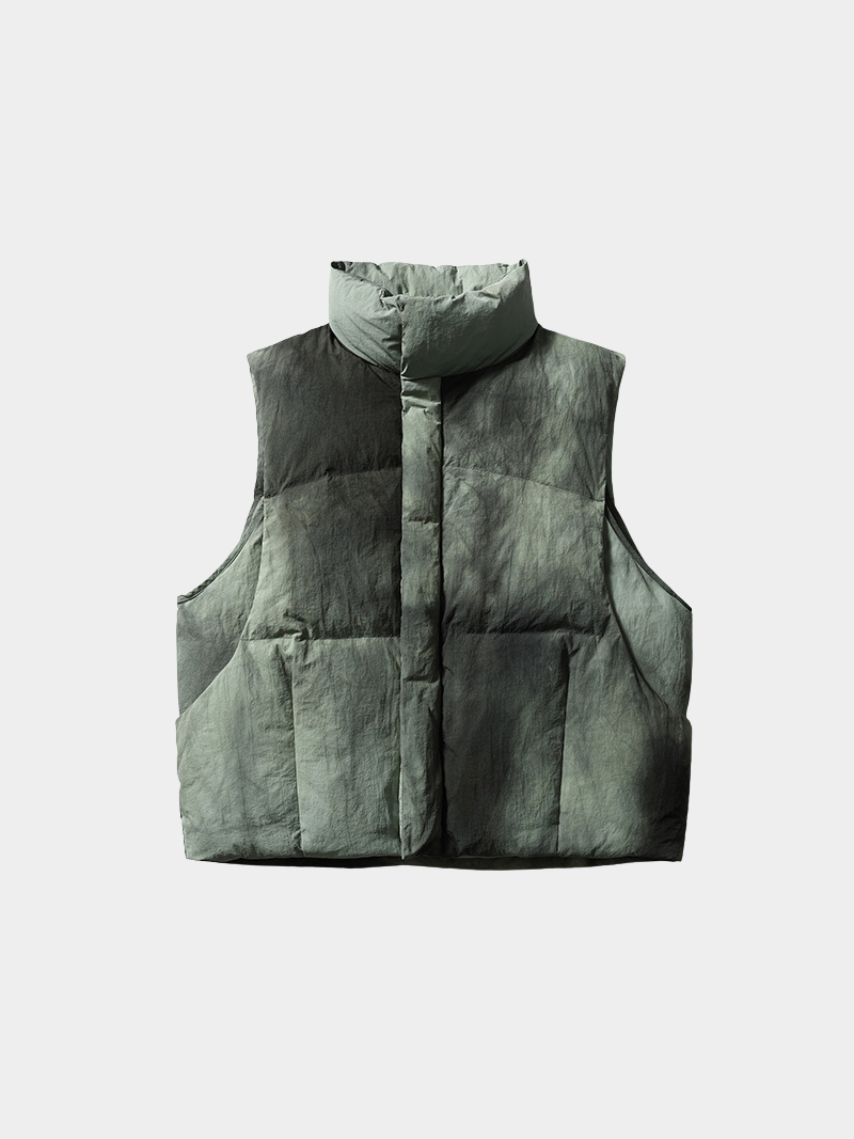 BluffTop - Unisex 90% White Duck Down Hand-Dyed Waterproof Down Vest GONGGAR SPORTS
