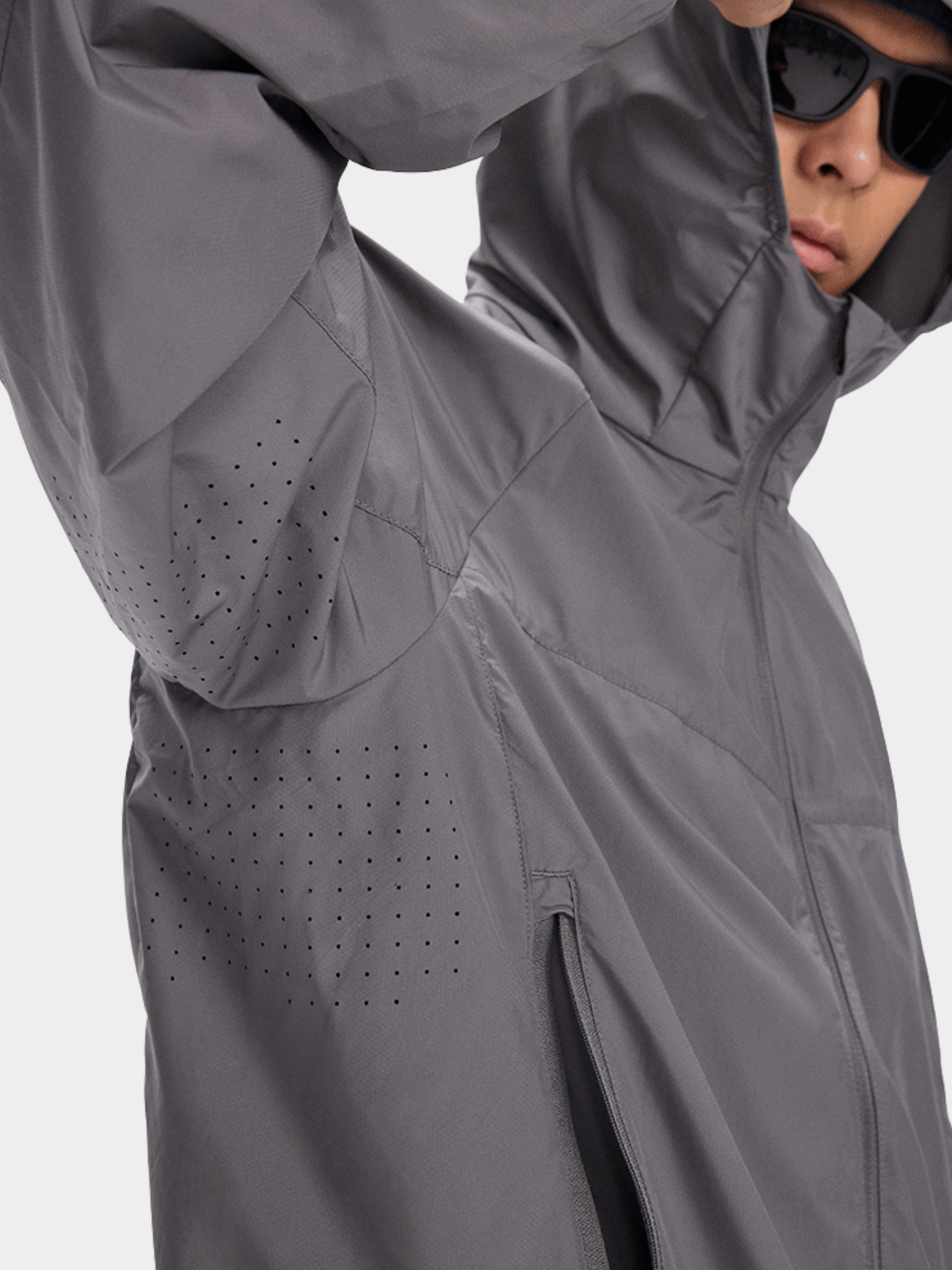 MesaBoard - Unisex UPF50+ Perforated Lightweight UV Protection Jacket GONGGAR SPORTS