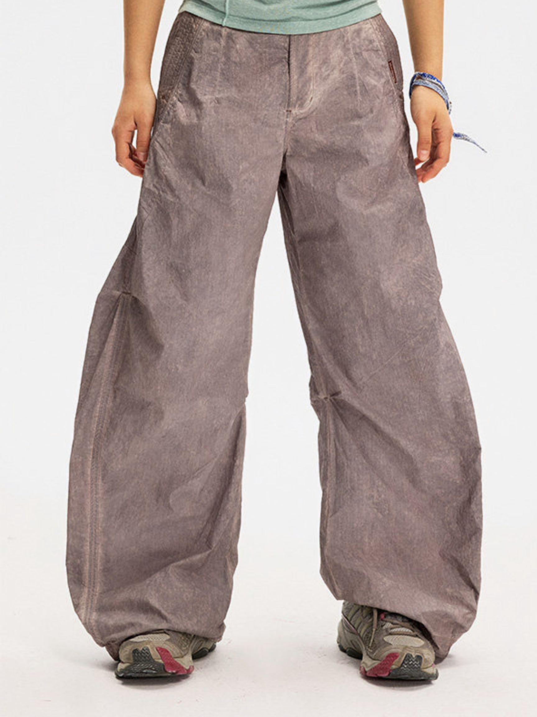 KitSway - Women's UPF 50+ Vintage Wash Curved-Leg Pants