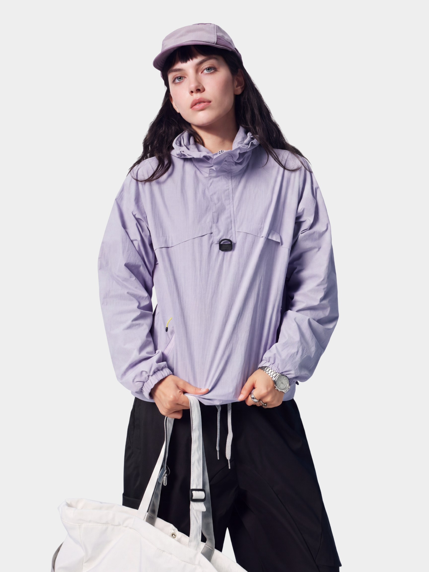 DewVeil - Unisex Water-Repellent Breathable Pullover Hooded Jacket