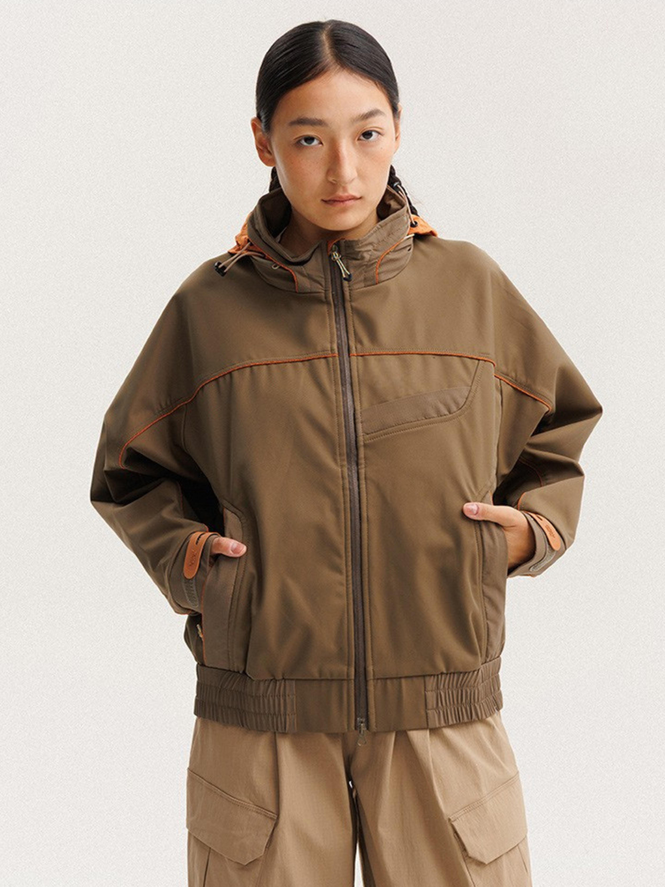 Sierra - Unisex Color-Block Waterproof Windproof Jacket