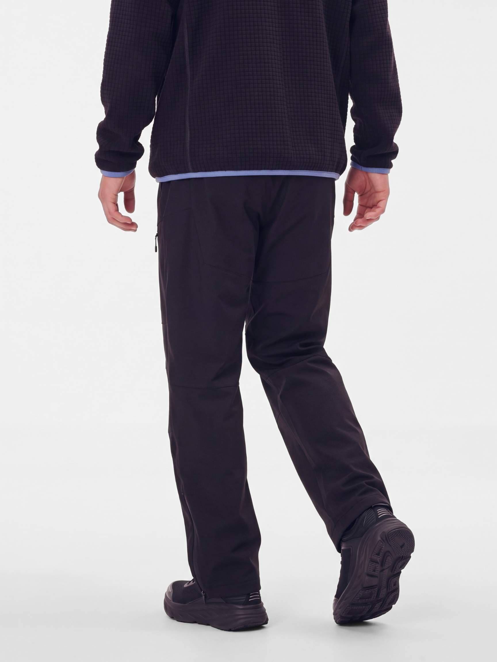 AlpineShift - Men's Windproof Fleece-Lined Side-Zip Softshell Pants