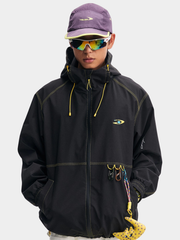 EchoDeck - Teflon® Triple-Defense Colorblock Drawstring Jacket