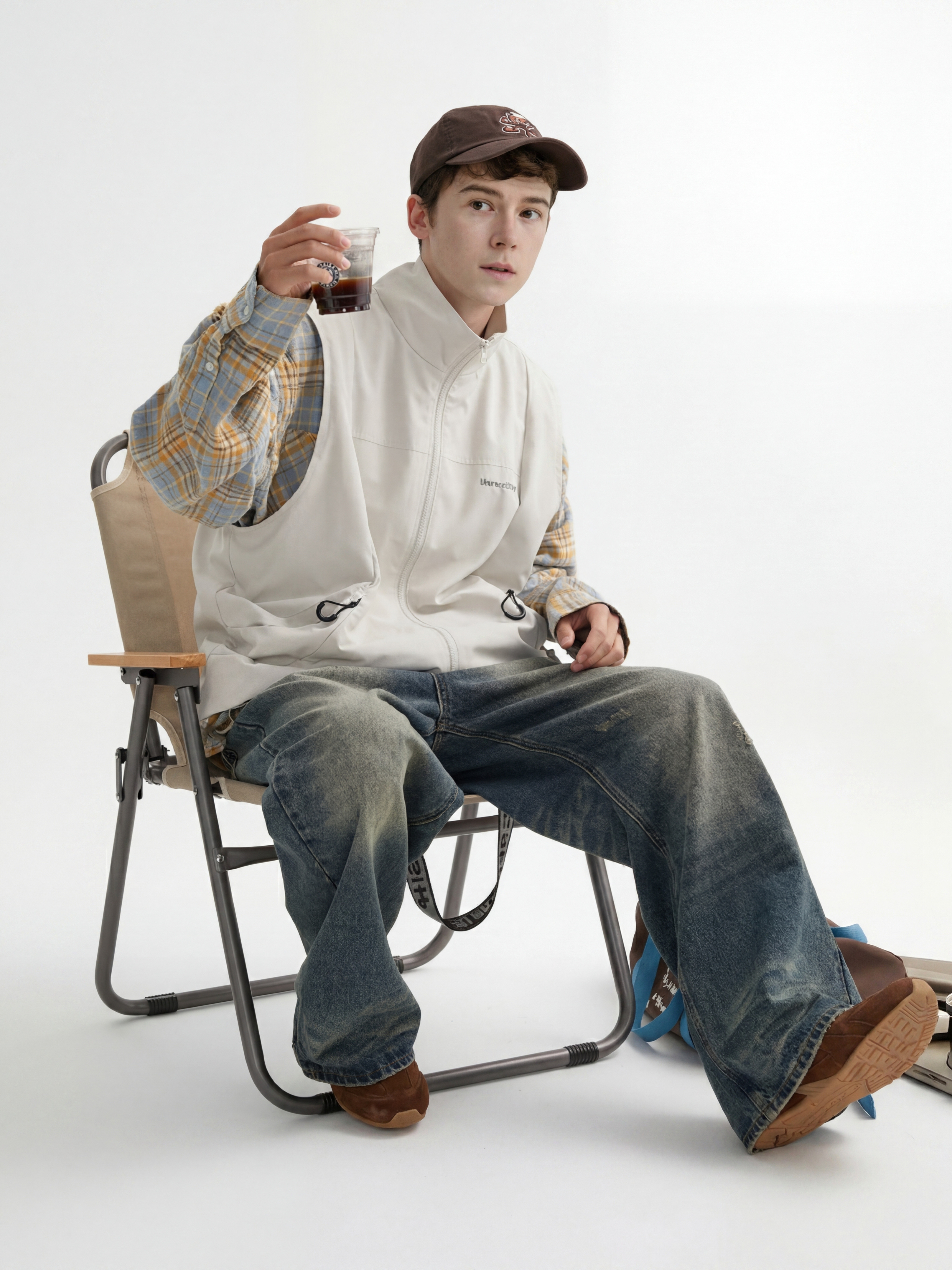 AlpineCliff - Men's Utility Multi-Pocket Cargo Vest