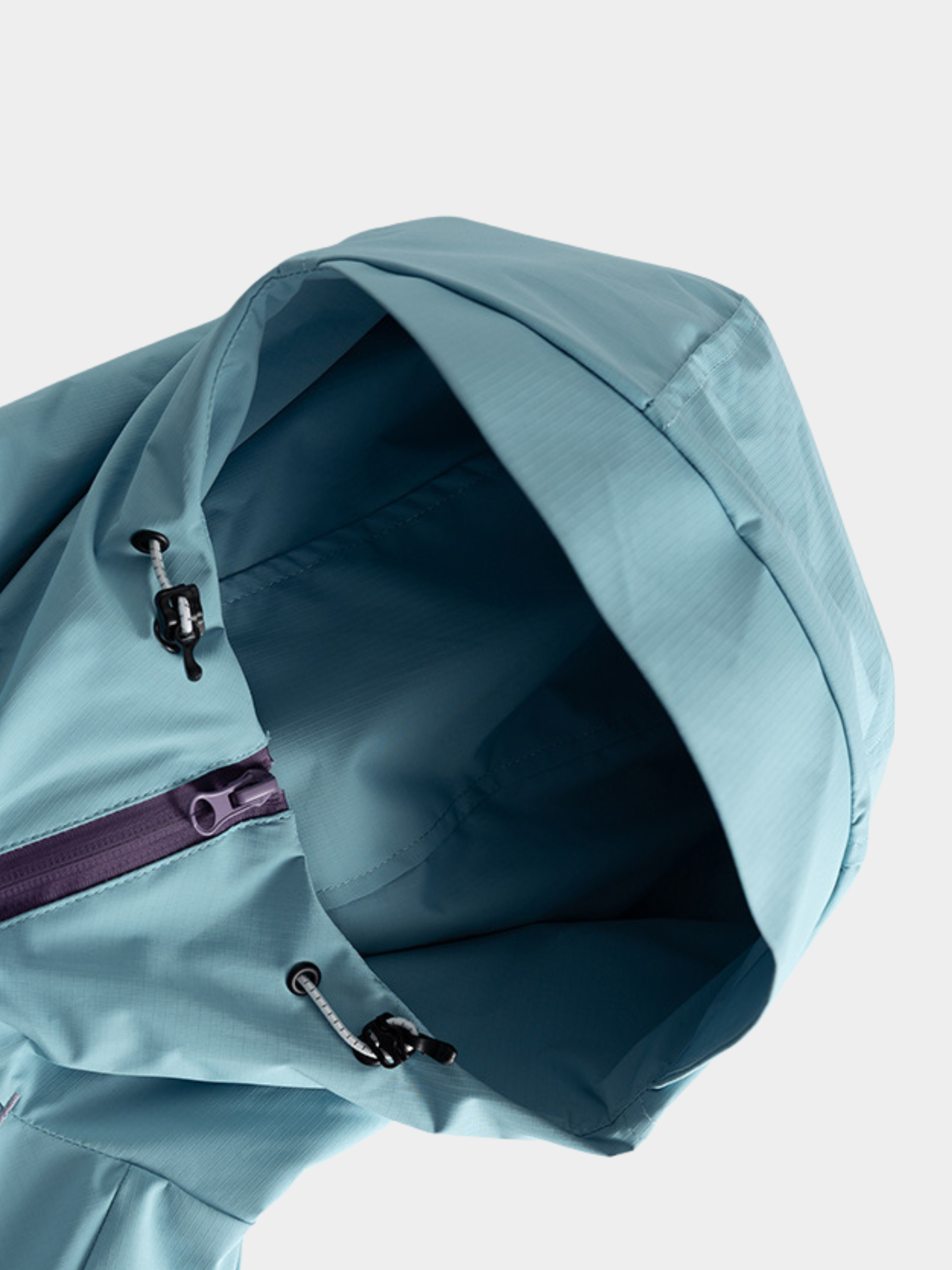 AlpineClimb - Women's Water-Repellent Cropped Hooded Shell Jacket