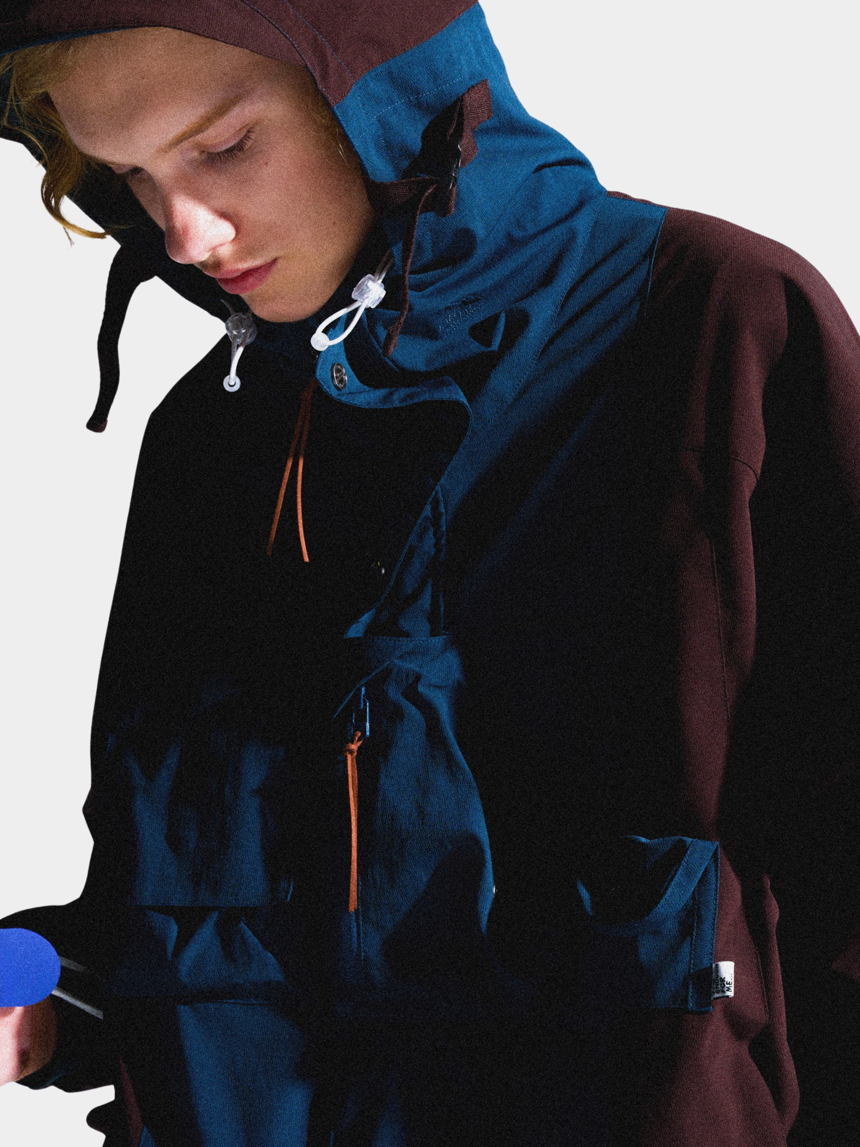 HeatFlask - Men's Color-Block Dual-Hood Teflon® 3-Proof Functional Jacket