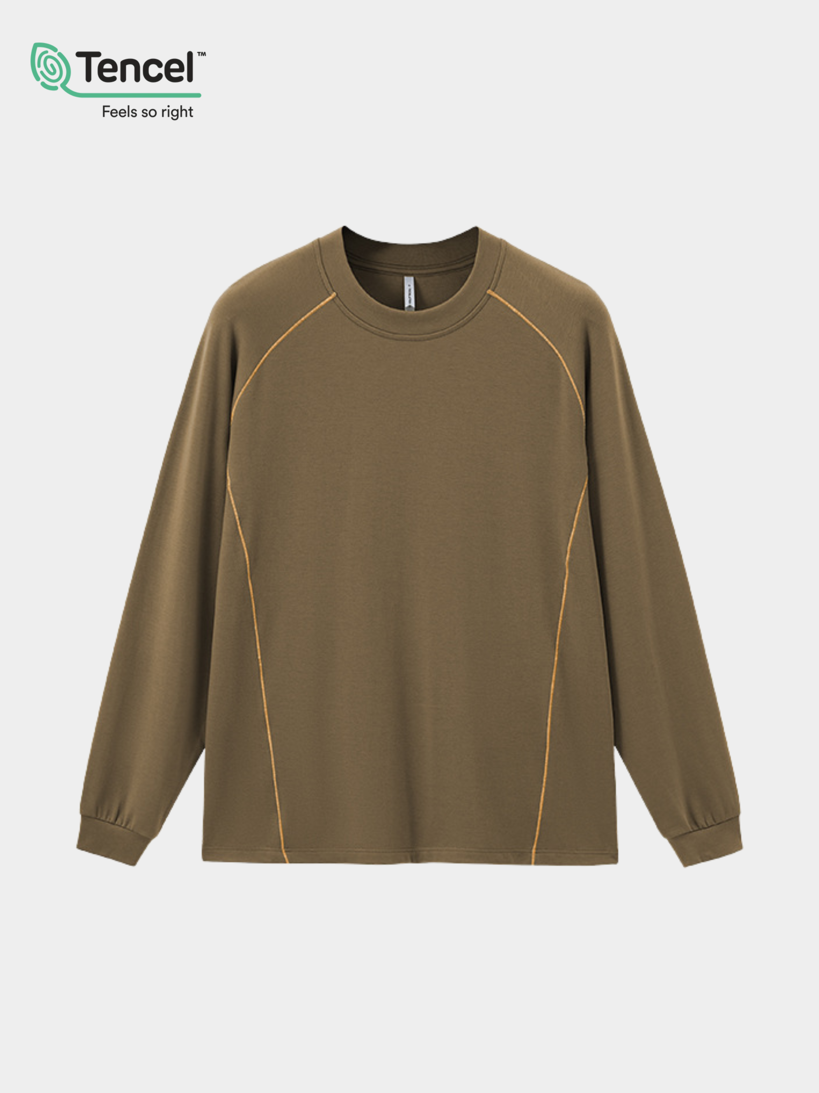 Harrow - Unisex TENCEL™ Modal Dual-Tone Long Sleeve Tee
