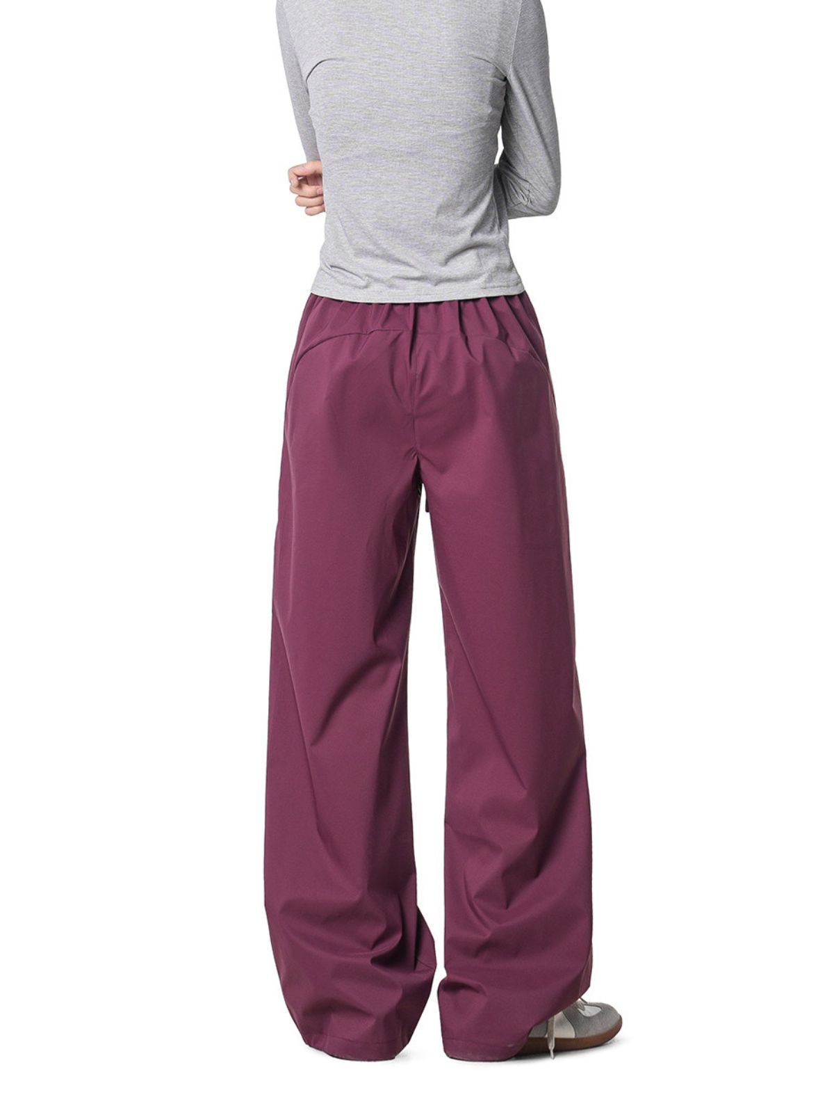 Gusttrek - Geometric Seam Relaxed Straight-Leg Pants