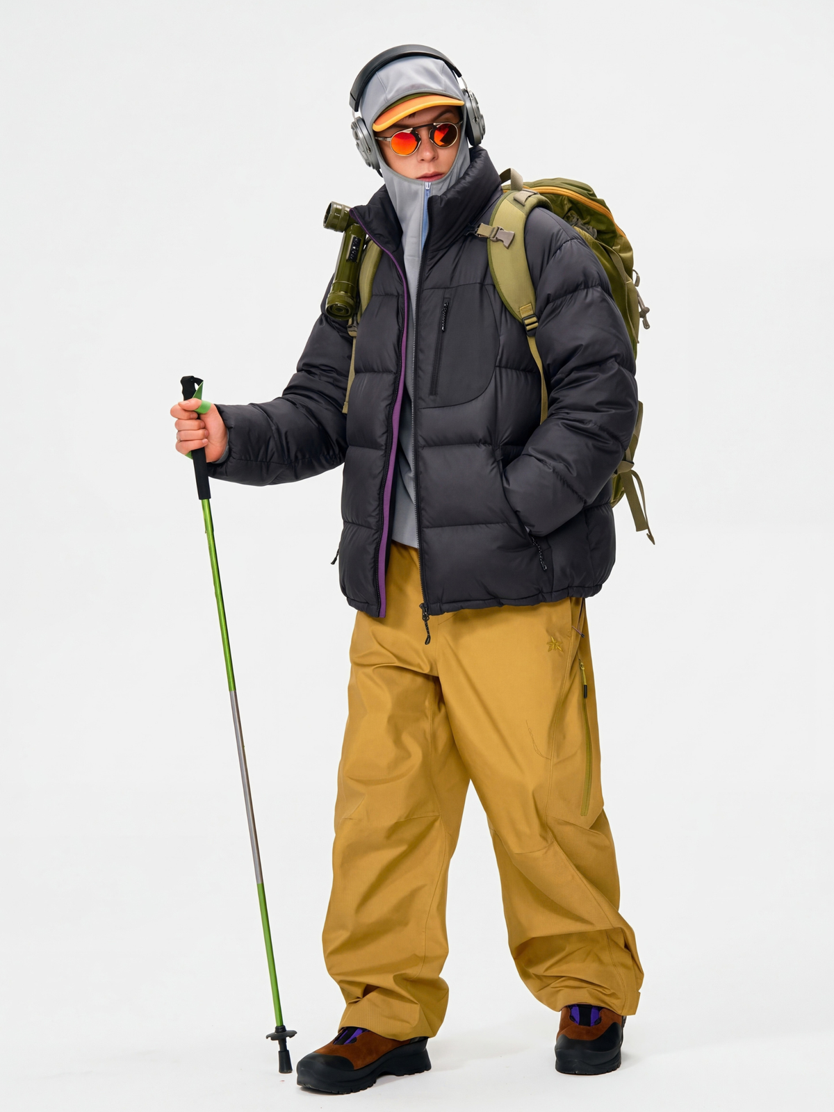 Mesaflat - Water-Repellent Insulated Stand Collar Insulated Jackets