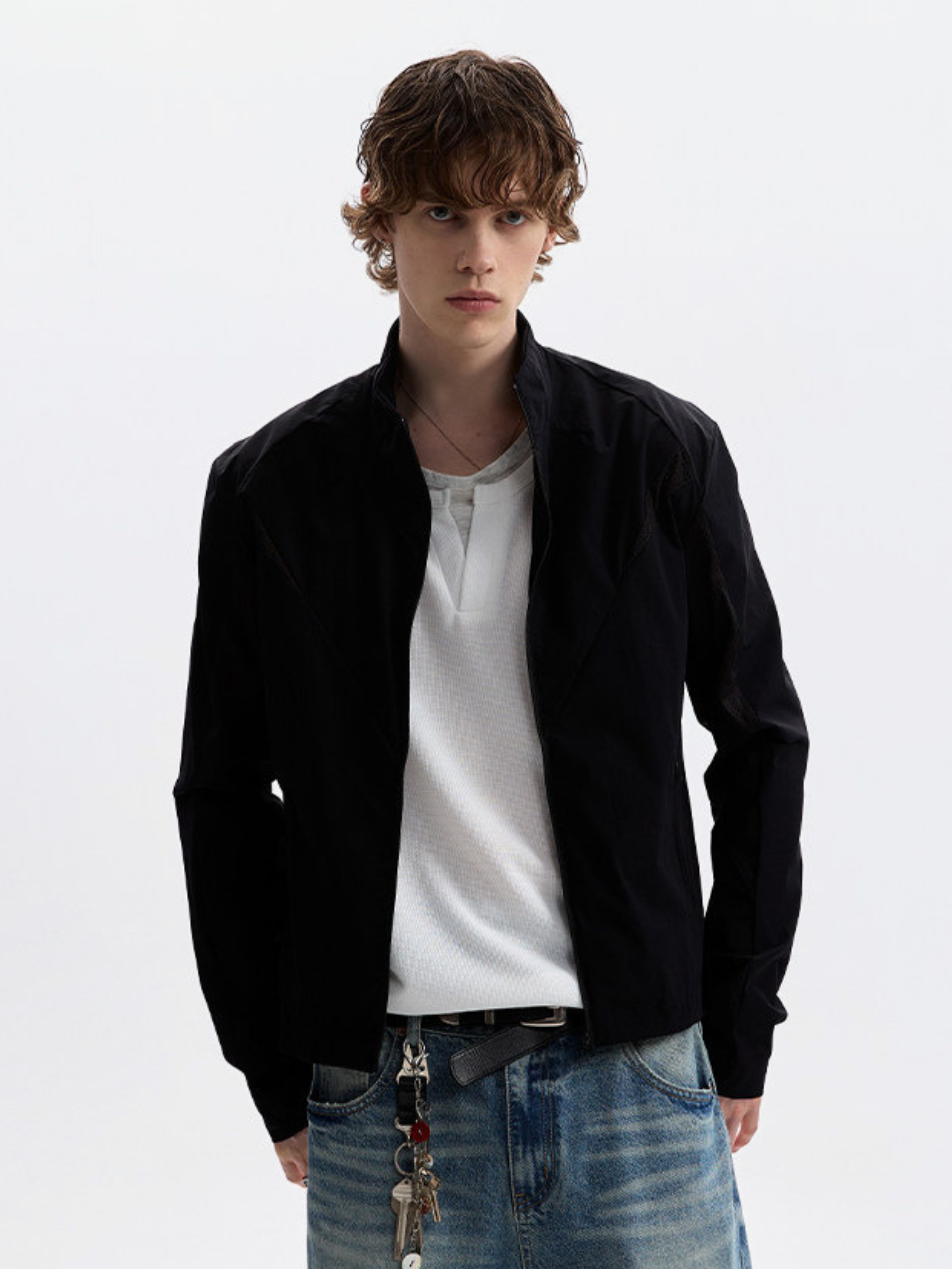 Claytrail - Men's UPF50+ Mesh Breathable Stand Collar Sun Protection Jacket