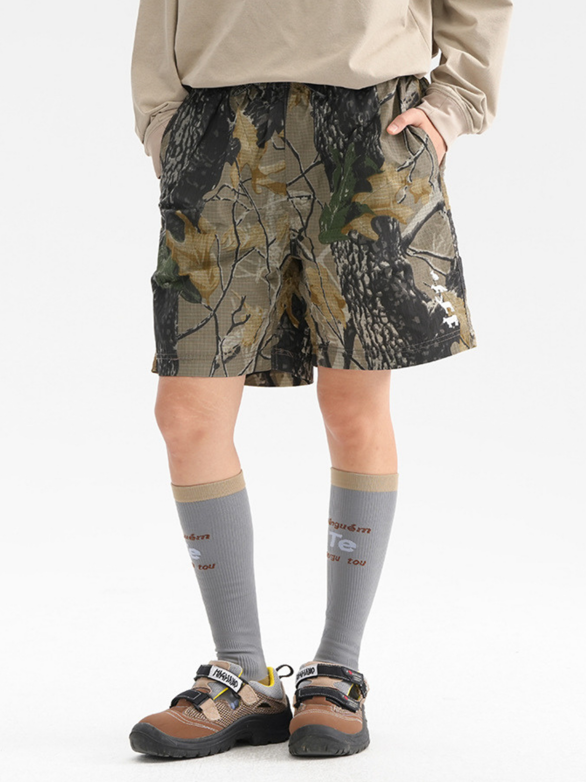 BaseBox - Men's Waterproof Breathable Camouflage Shorts GONGGAR SPORTS