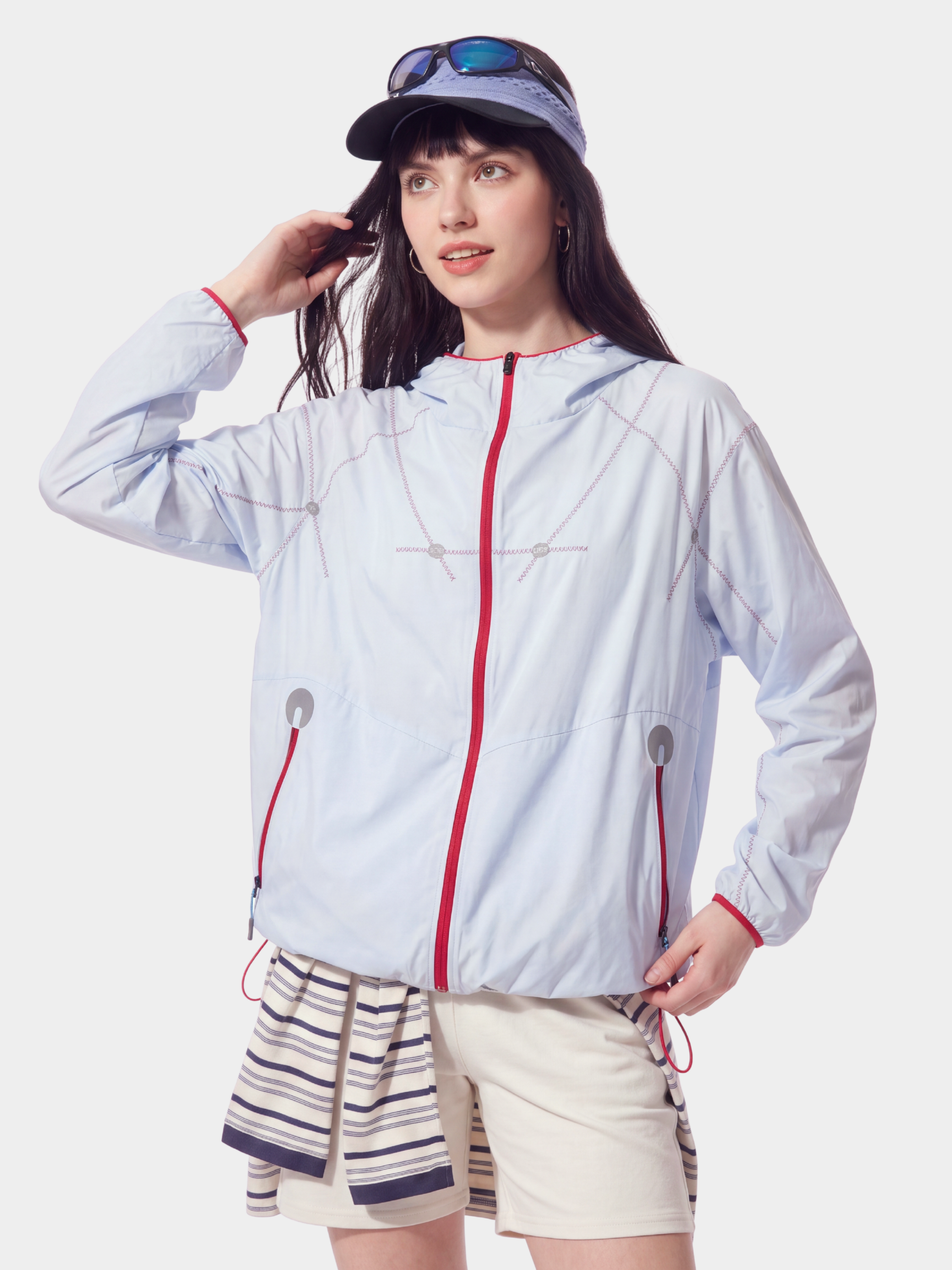 SunHush - Women's UPF 50+ Lightweight Breathable Sun Protection Jacket