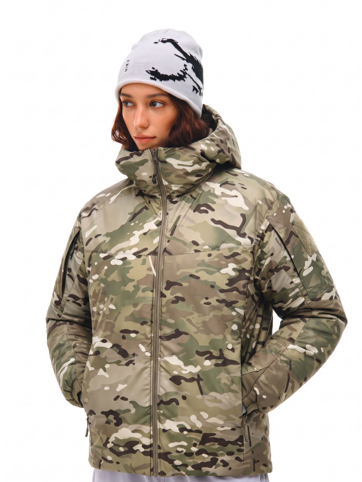 Barkcrack - Lightweight Wind-Resistant Hooded Insulated Jacket