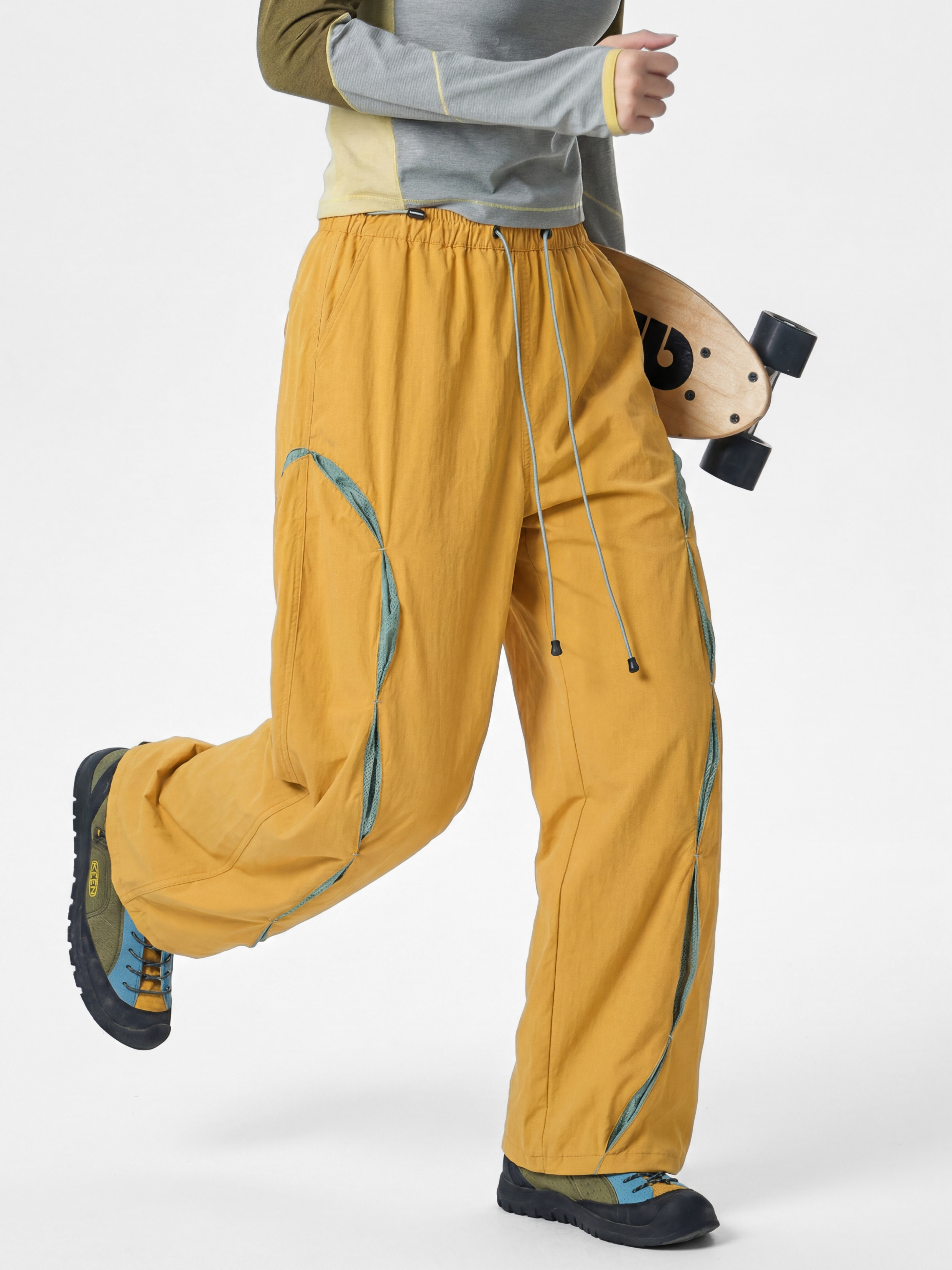 AlpineValley - Unisex UV-Resistant Water-Repellent Colorblock Cargo Pants