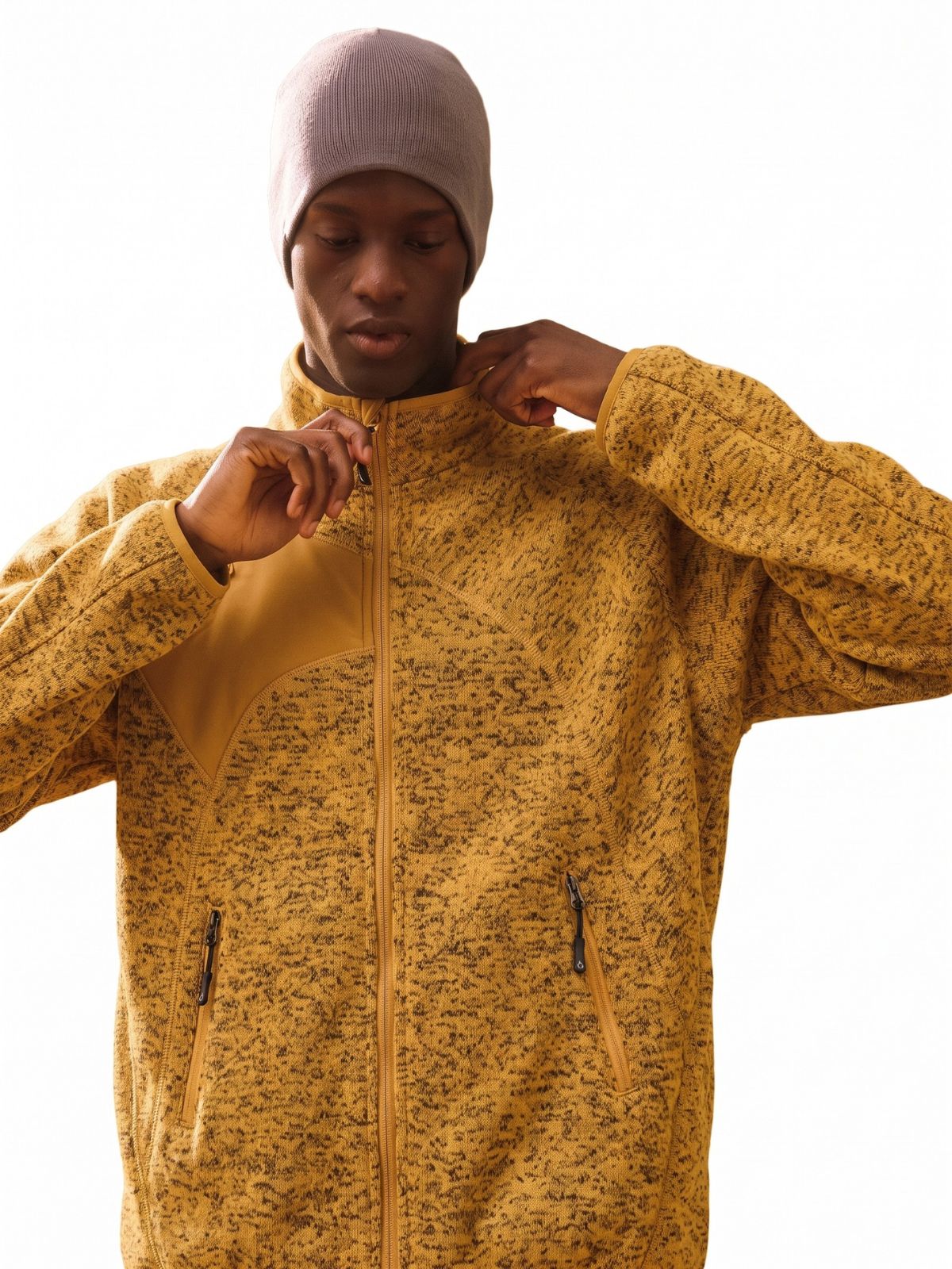 EdgeGlide - Unisex Wrinkle-Resistant Lightweight Thermal Fleece Jacket