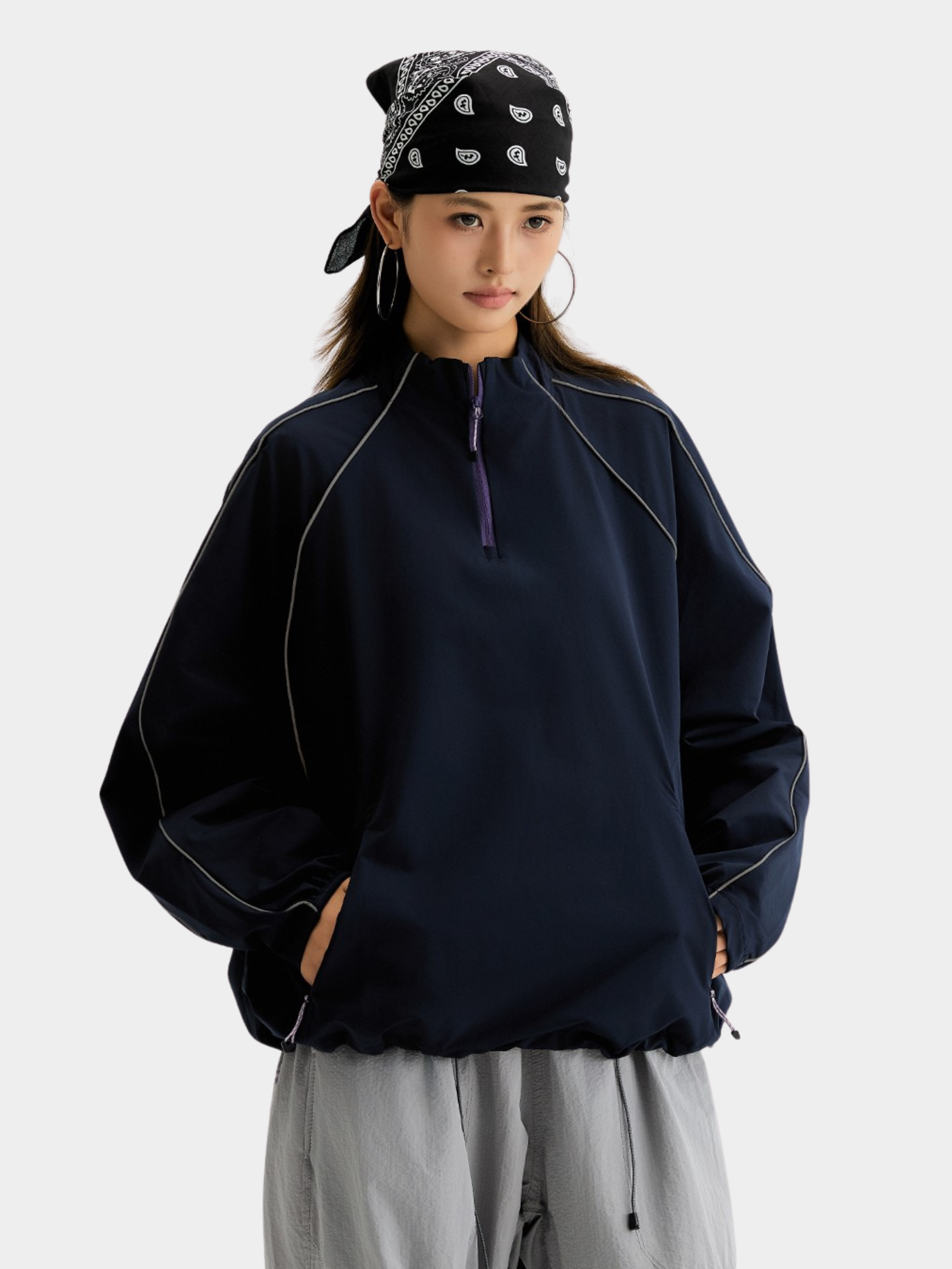 EchoScope - Windproof & Quick-Dry Pullover Flight Jacket