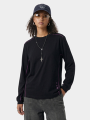 WildDash - Lightweight & Moisture-Absorbing Contrast Stitch Cotton T-Shirt