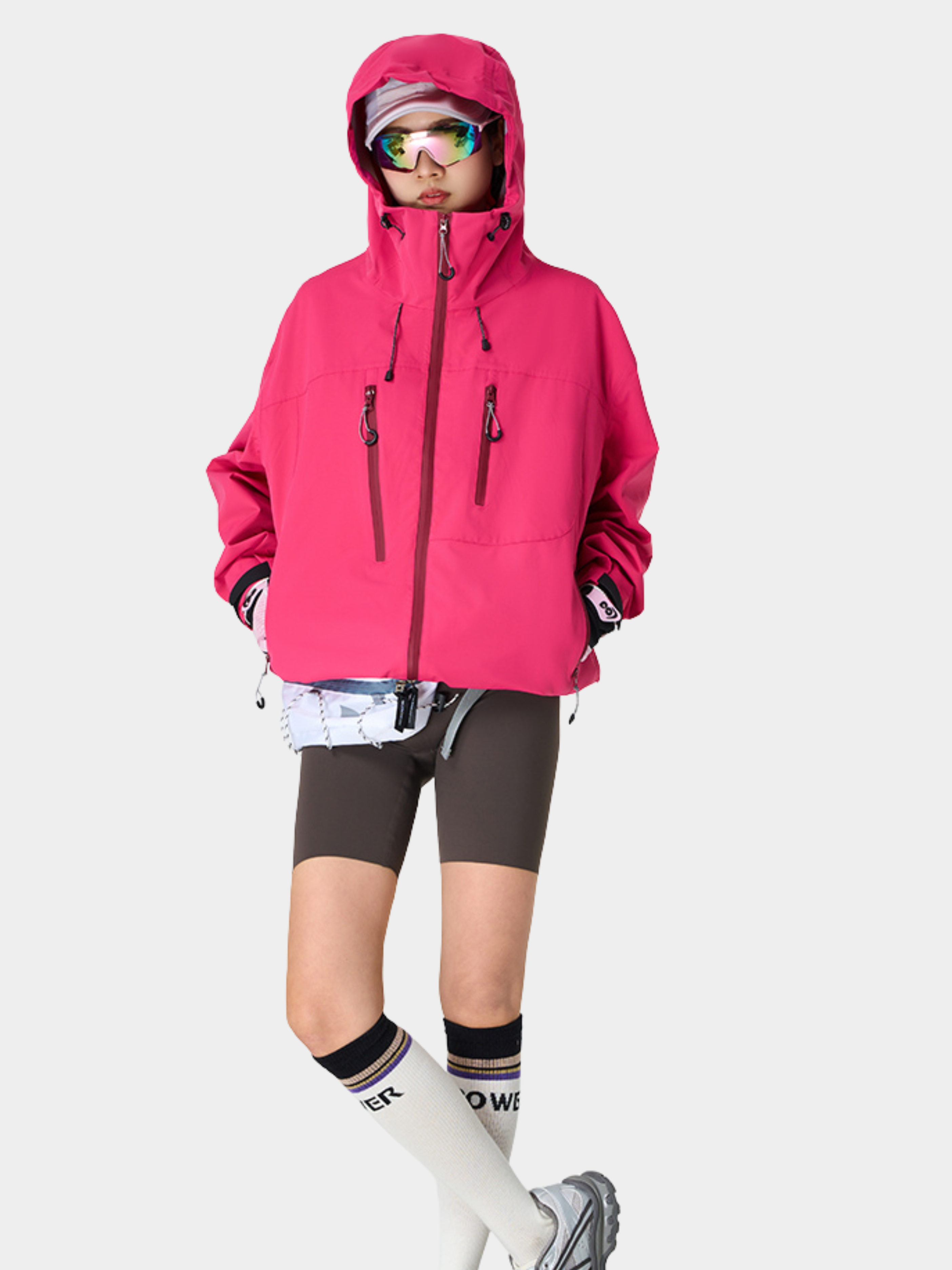 Icefall - Women's Windproof & Waterproof Hooded Short Jacket