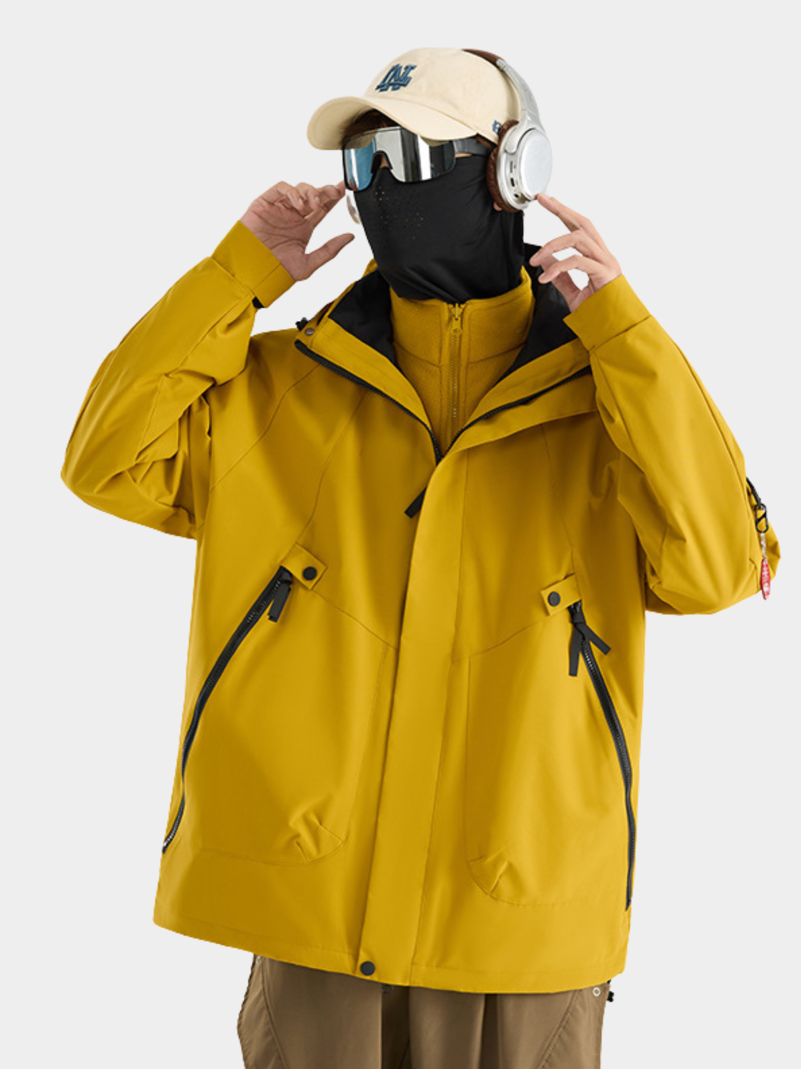 Ascent - Unisex Windproof Waterproof 3-in-1 Jacket