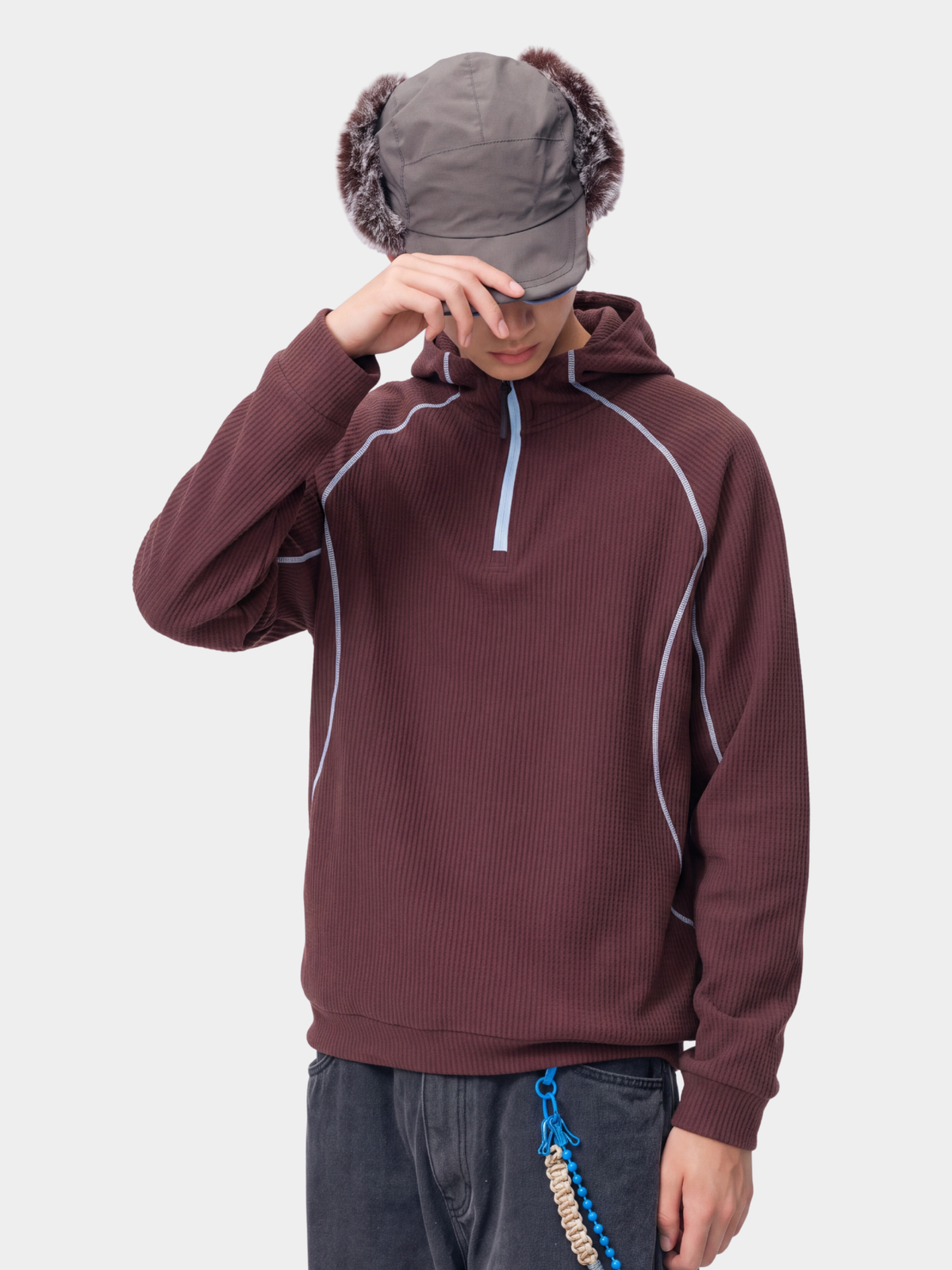 WispPale - Men's UPF40+ Moisture-Wicking Quick-Dry Sweatshirt