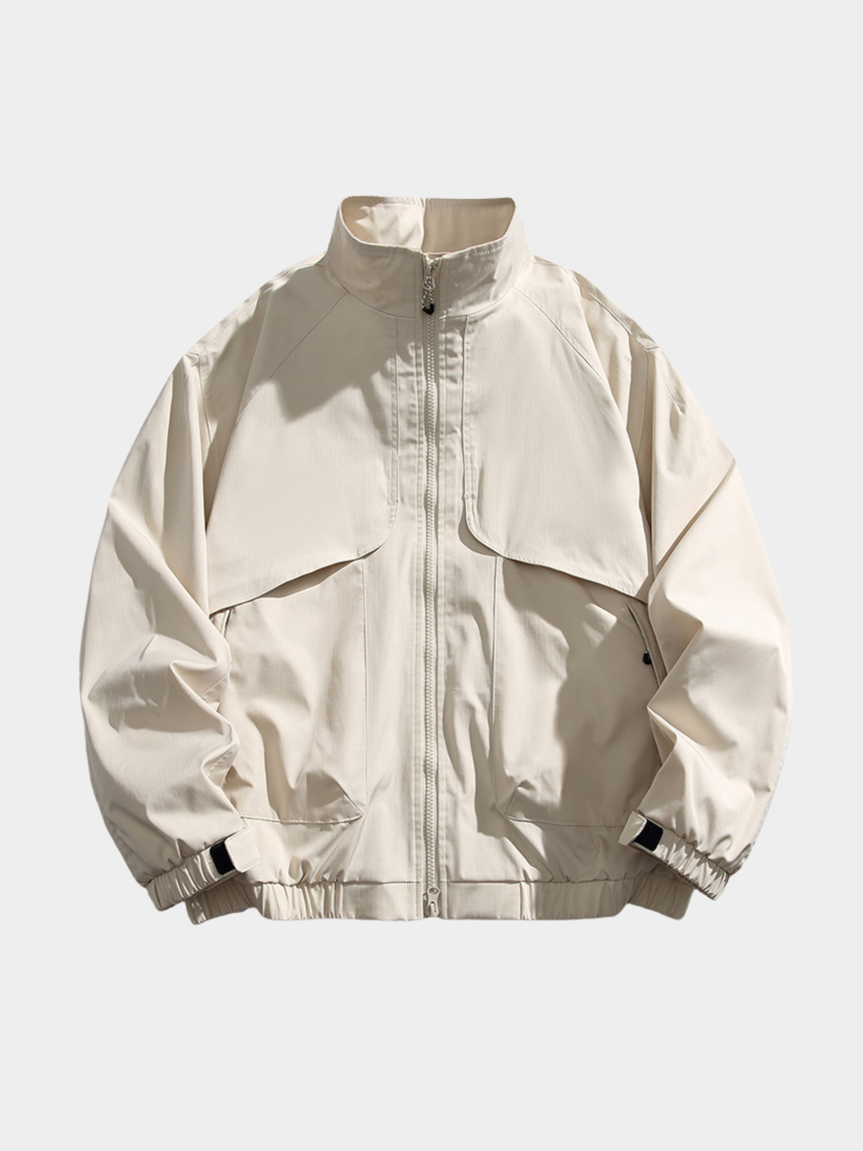 SkyVeil - Lightweight Water-Repellent Stand Collar Jacket