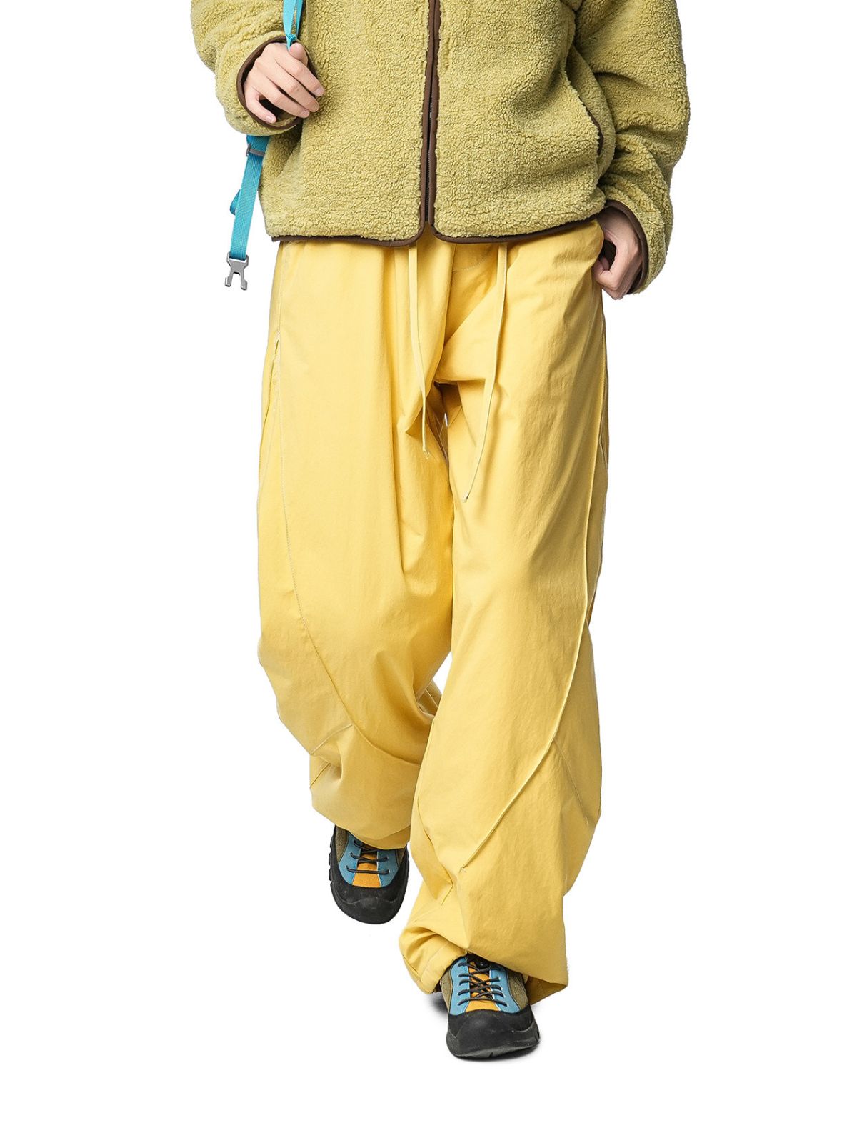 Cragstep - 90% Duck Down Deconstructed Straight-Leg Puffer Pants