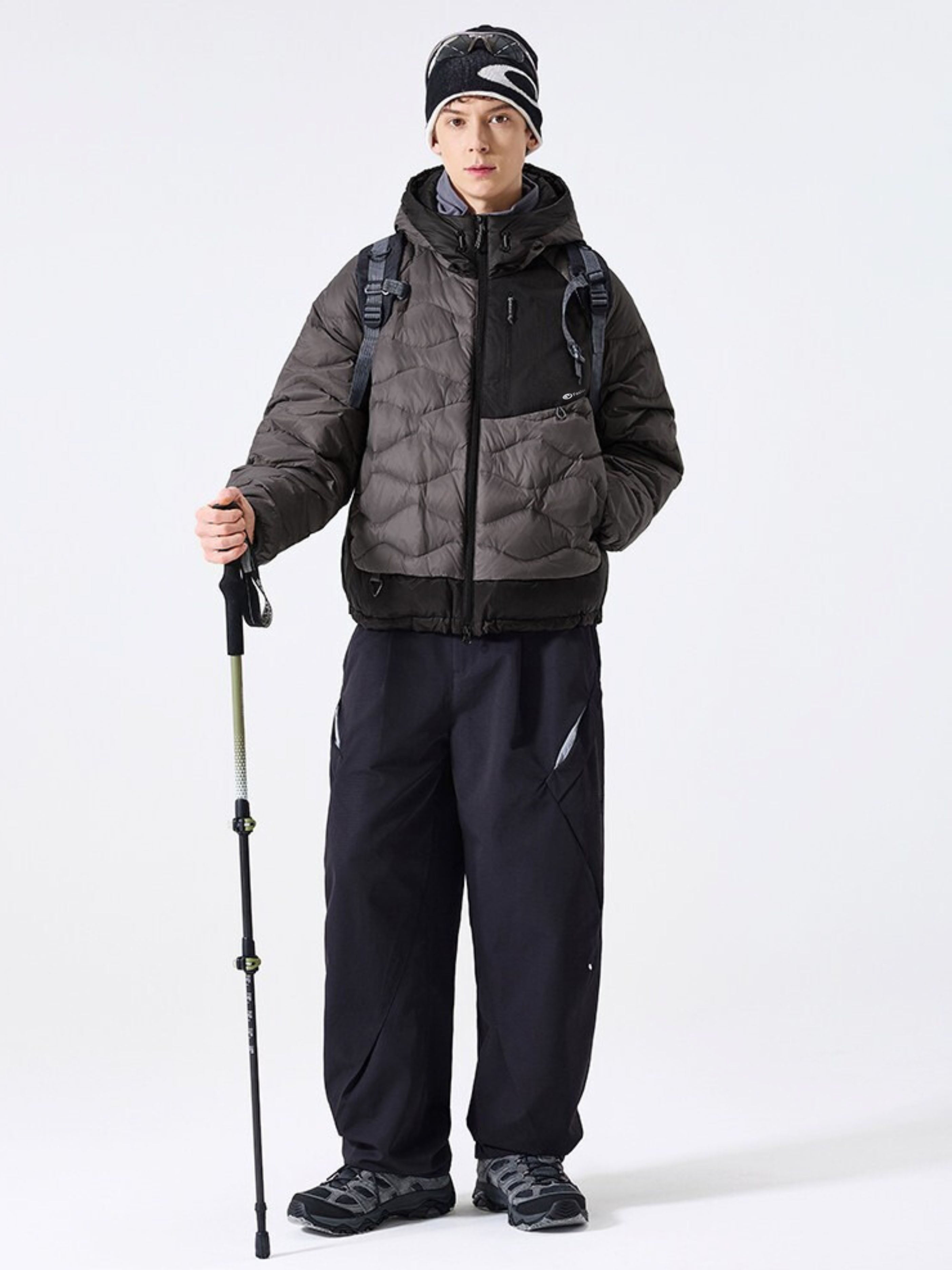 RavenNest - Water-Repellent 90% White Duck Down Jacket