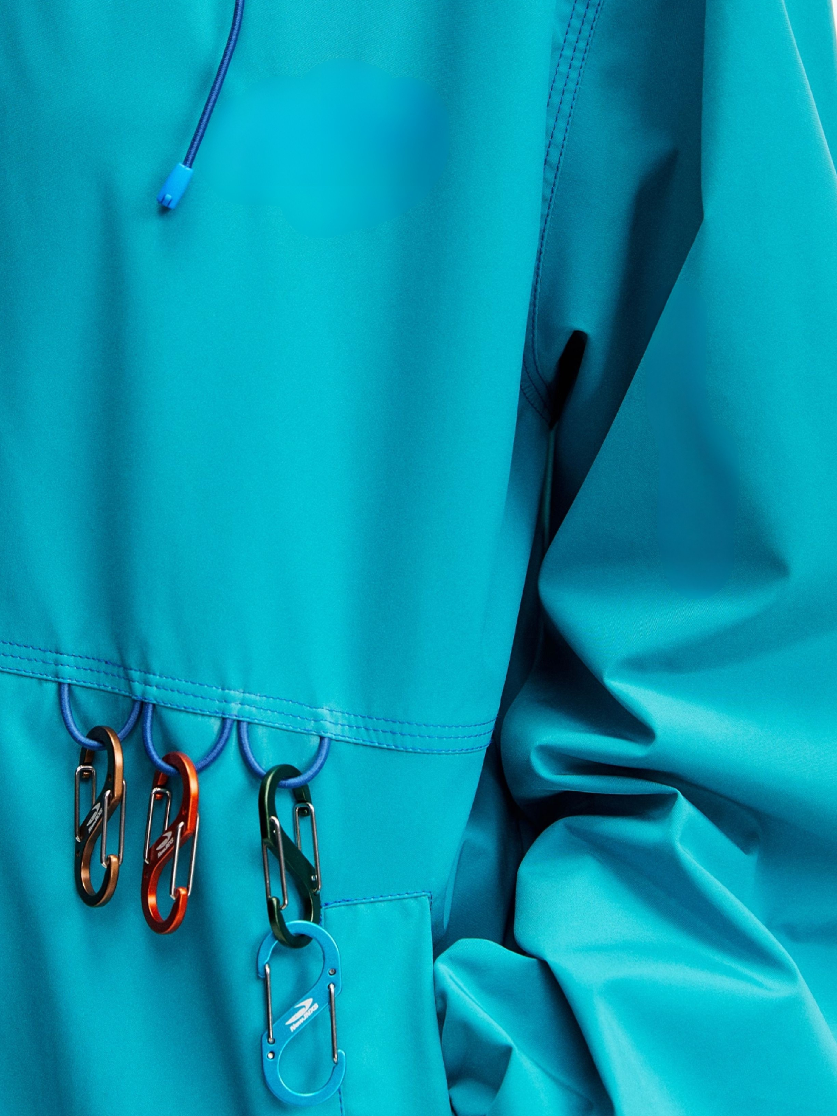 EchoDeck - Teflon® Triple-Defense Colorblock Drawstring Jacket