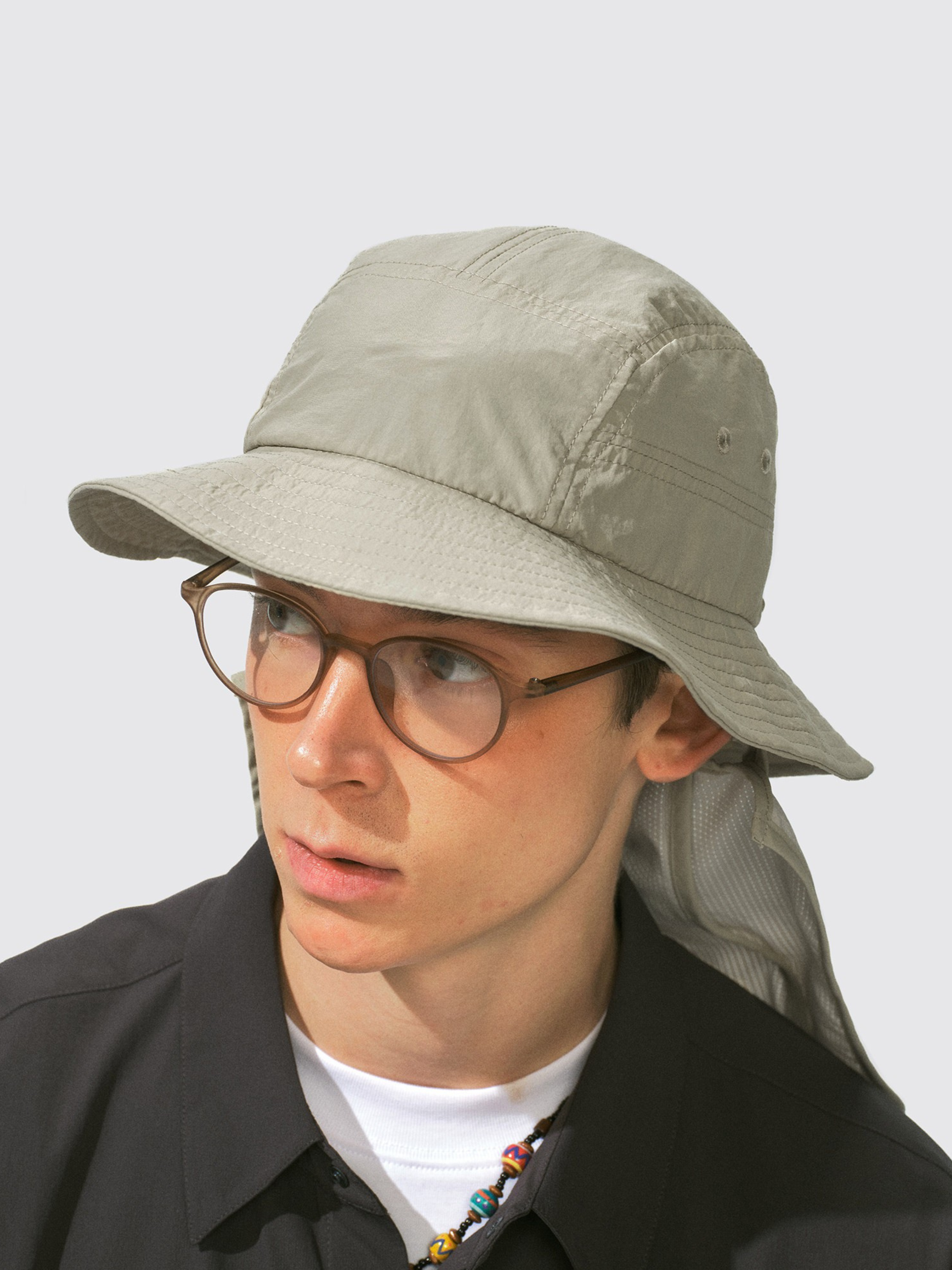 Driftclaw - UV Protection Detachable Neck Sun Flap Outdoor Bucket Hat