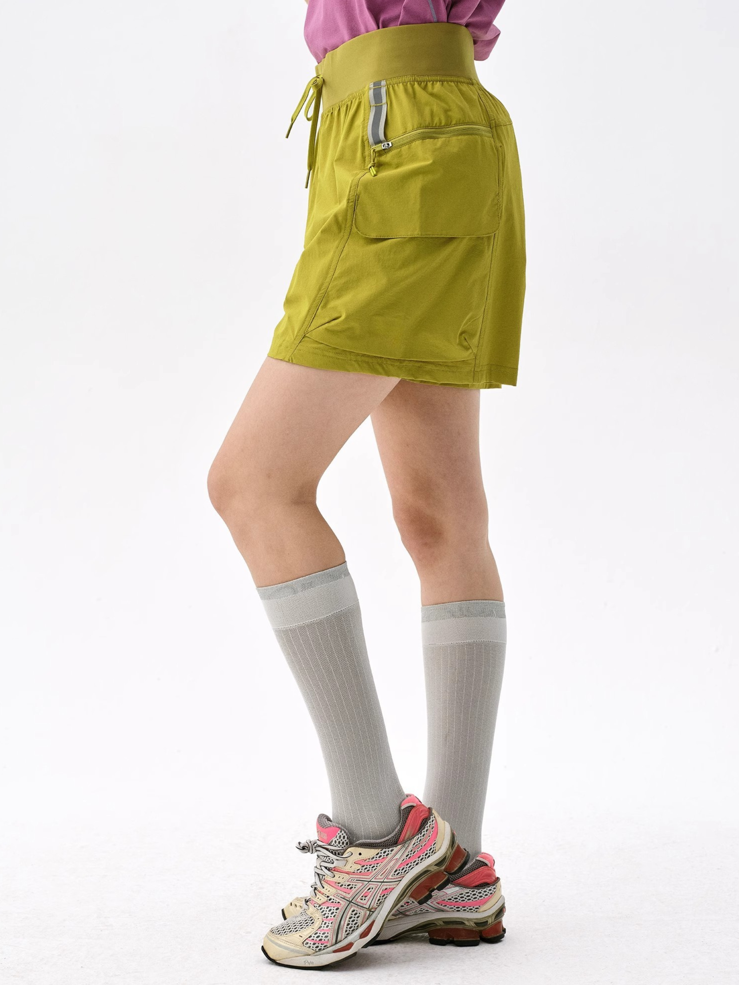 Cougarnest - Women's Drawstring Reflective Quick-Dry Shorts