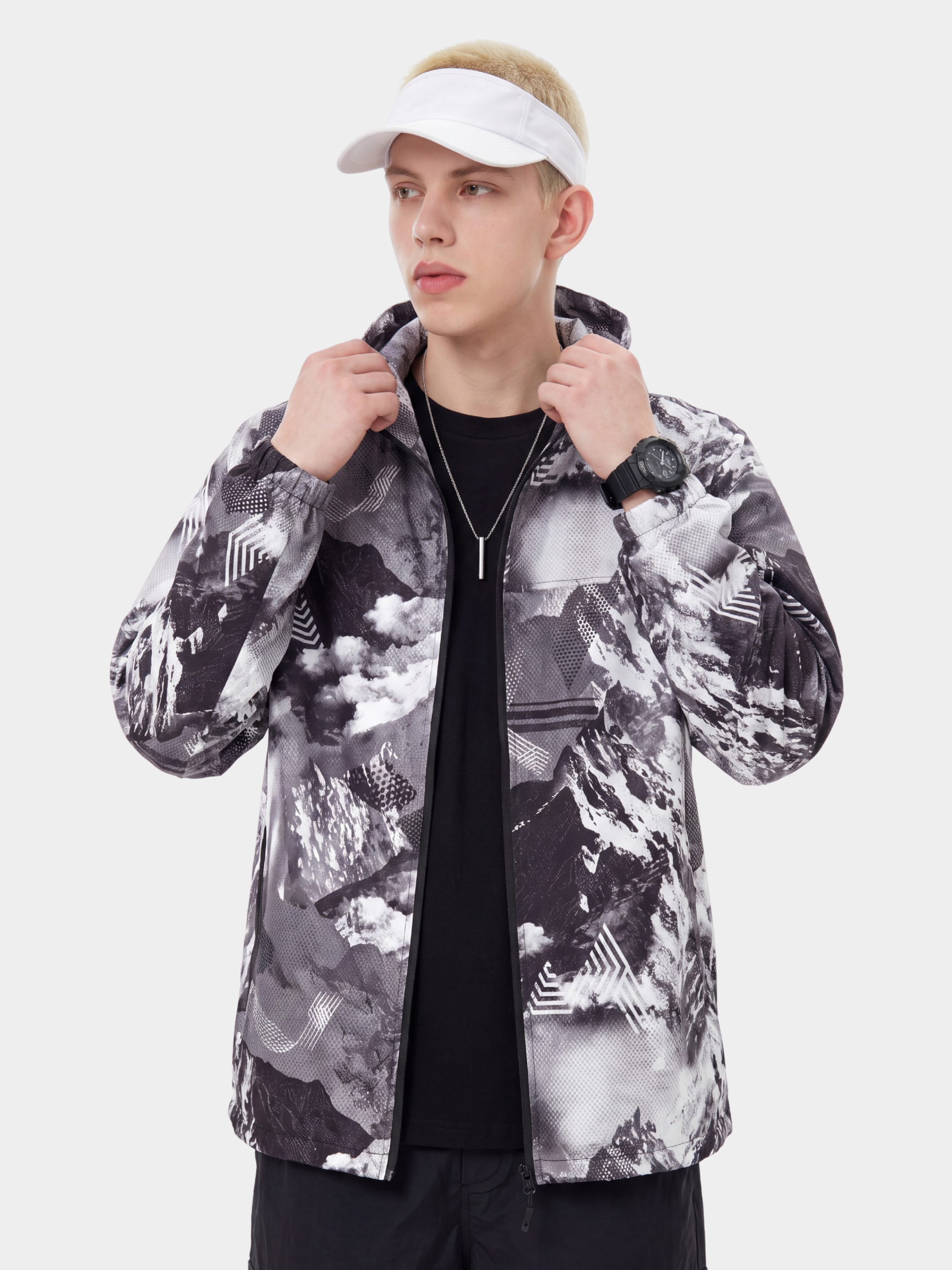 RayVeil - Men's UPF 100+ Lightweight Cooling Sun Protection Jacket