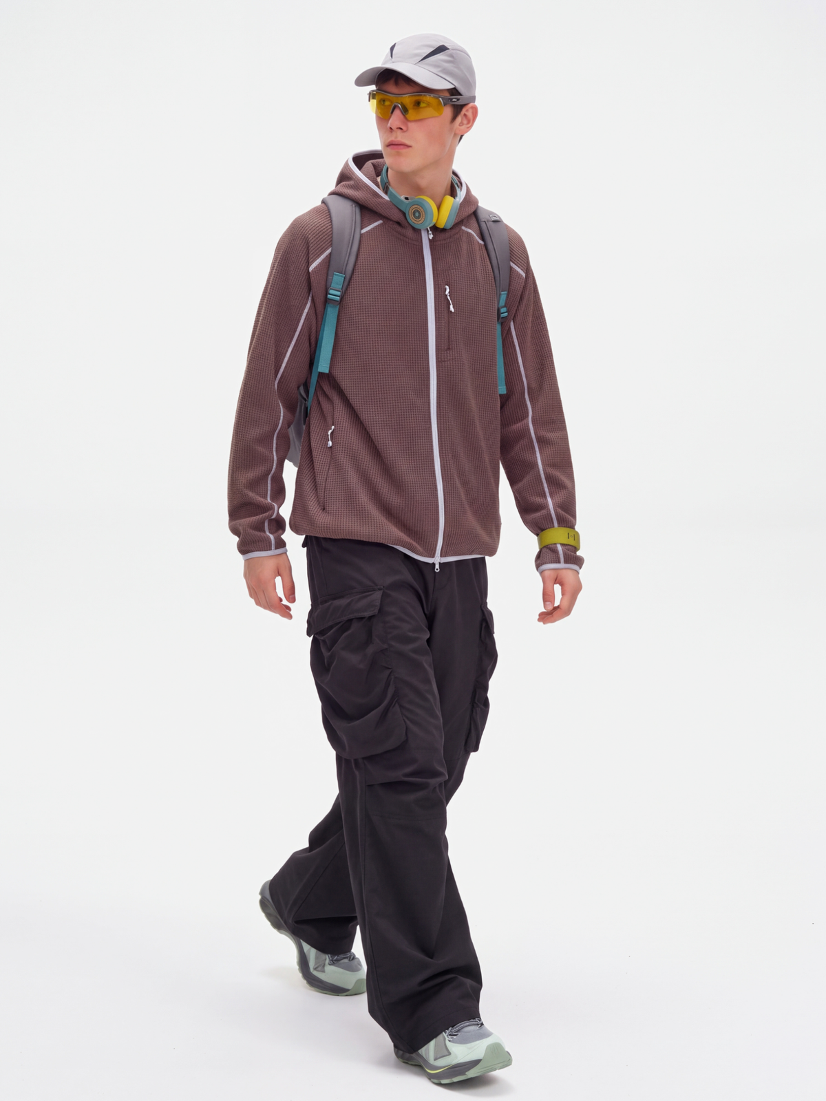 DualSway - Unisex Breathable Large Pockets Wide-Leg Cargo Pants