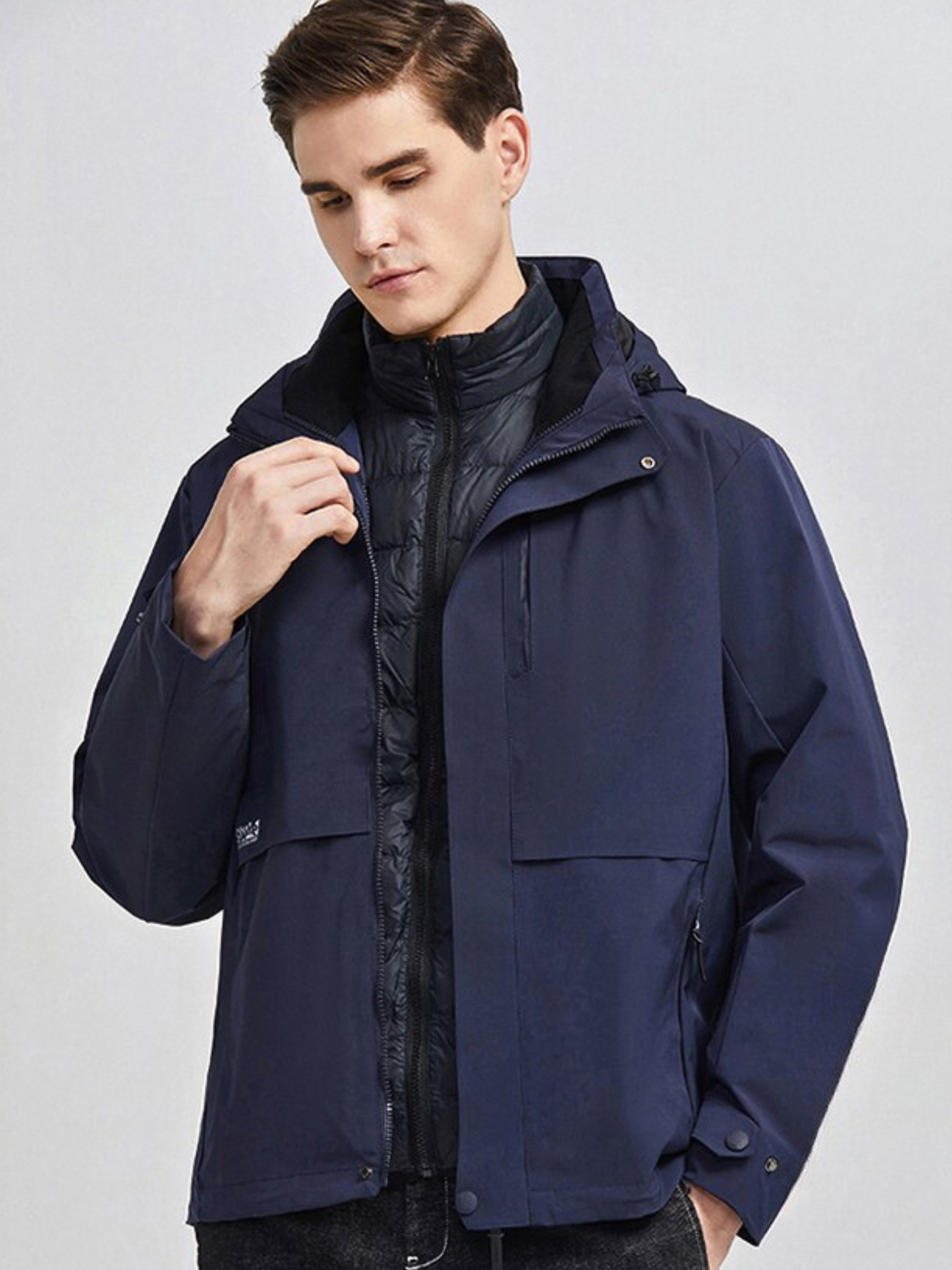 CanyonTop - Men's 3-in-1 Detachable Down Liner Hiking Jacket