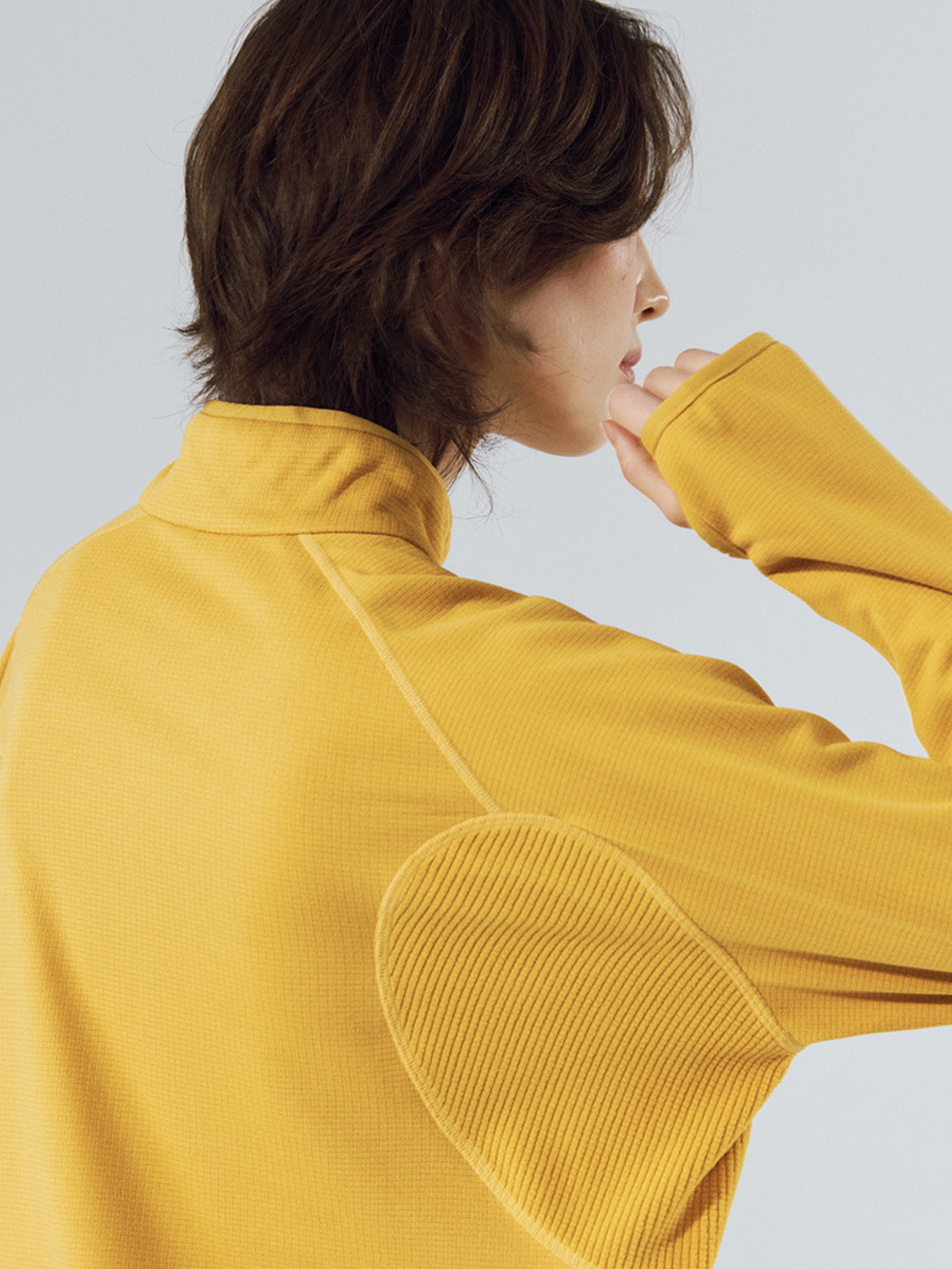 Shadowfern - Lightweight Thermal Half-Zip Sweatshirt