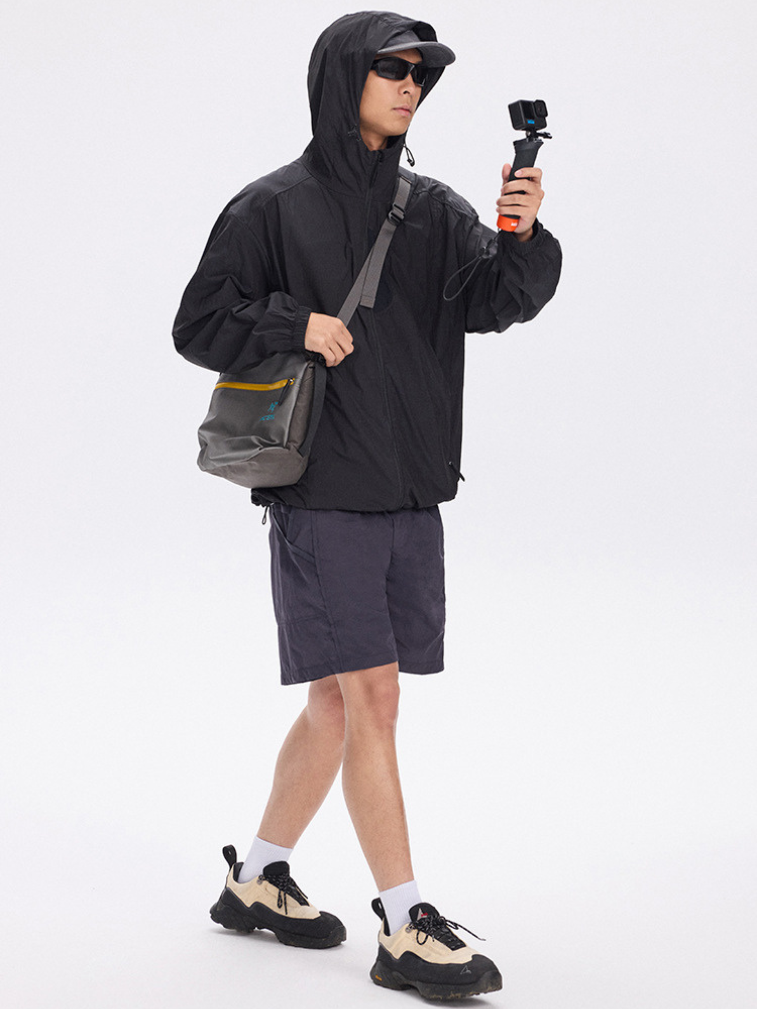 AlpineBoard -  Unisex UPF100+ Raw Yarn Hiking UV Protection Jacket GONGGAR SPORTS