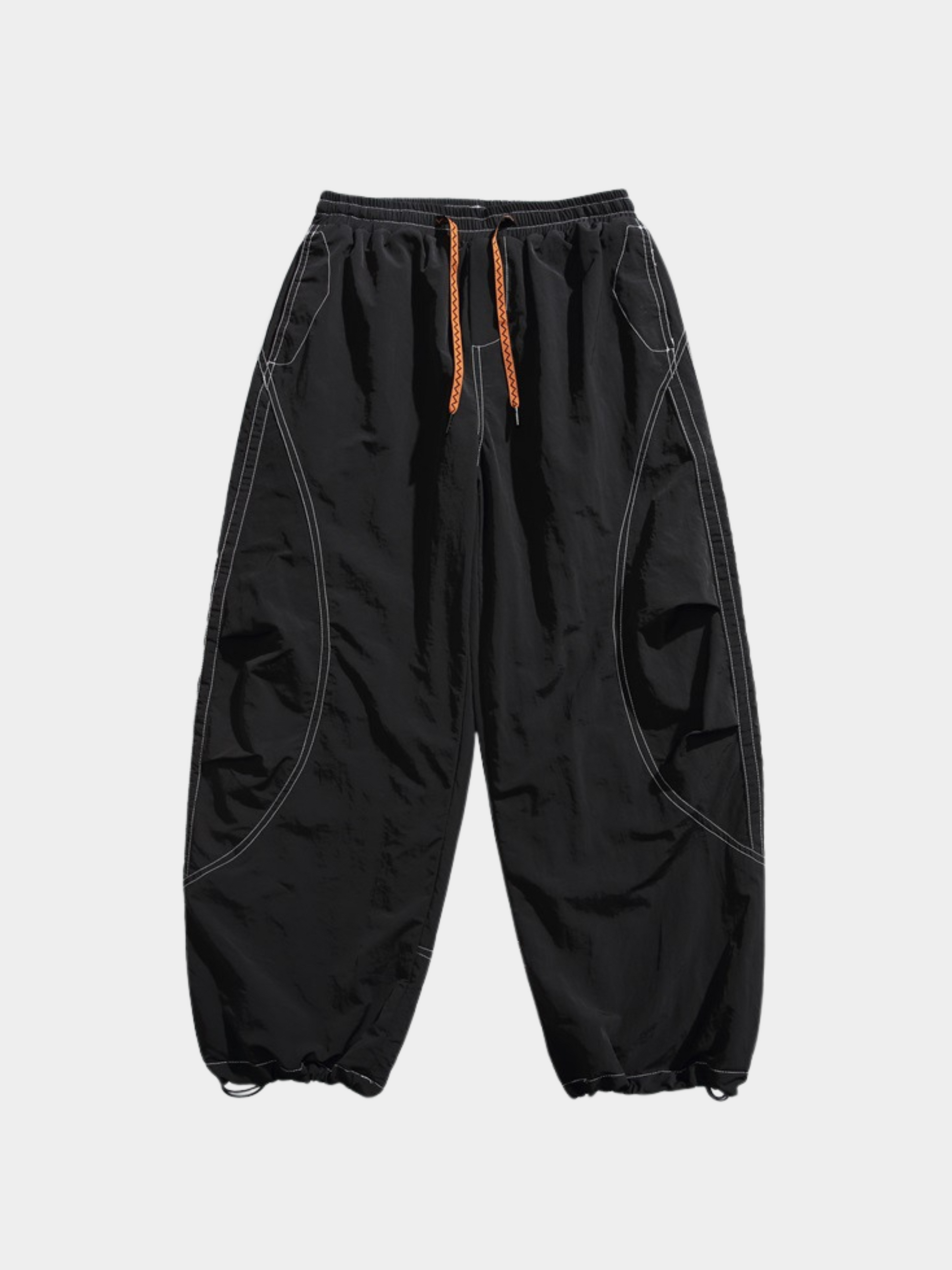 EagleTop - Unisex Padded Wide-Leg Paratrooper Pants with Brushed Lining GONGGAR SPORTS