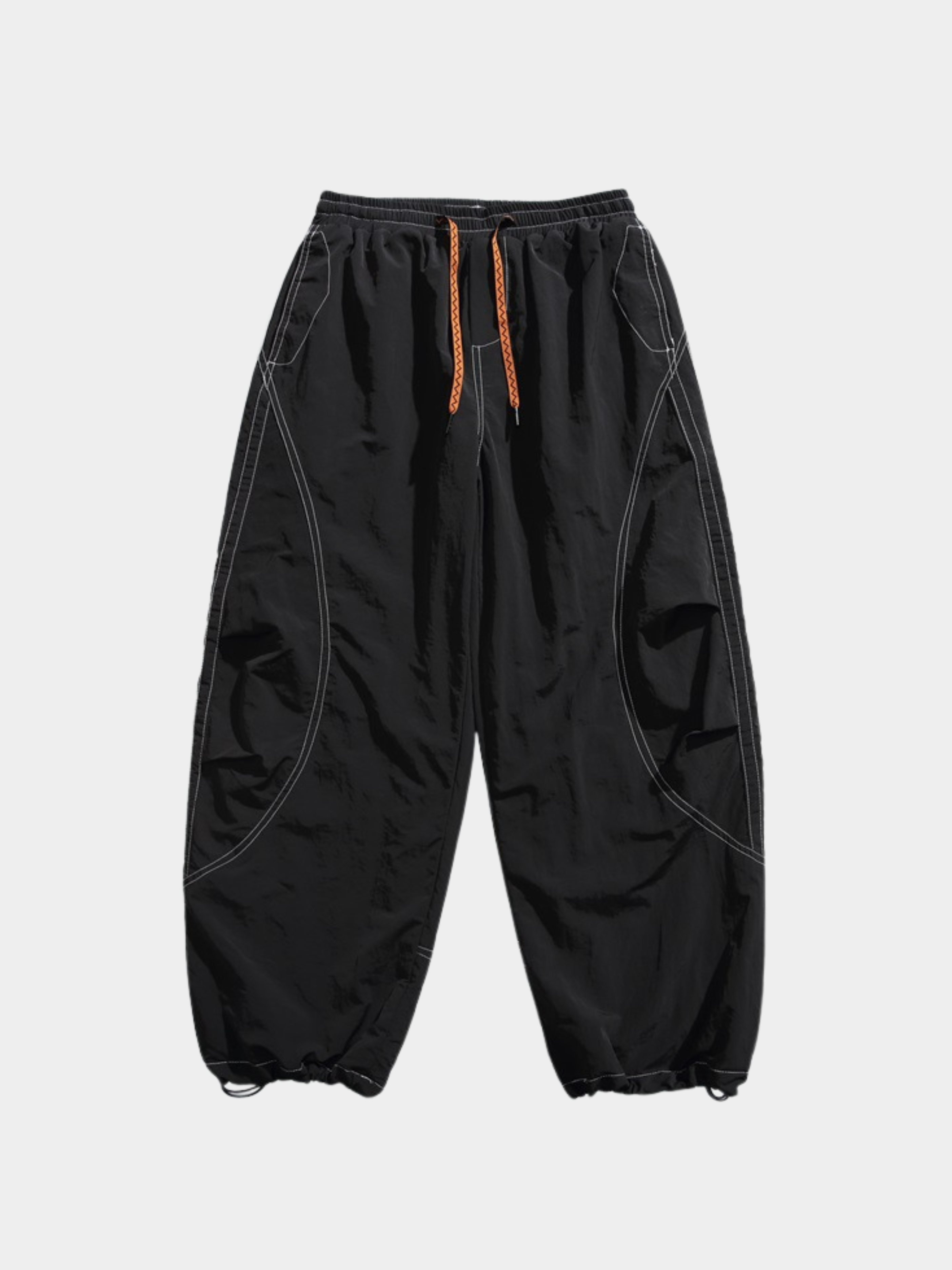 EagleTop - Unisex Padded Wide-Leg Paratrooper Pants with Brushed Lining GONGGAR SPORTS