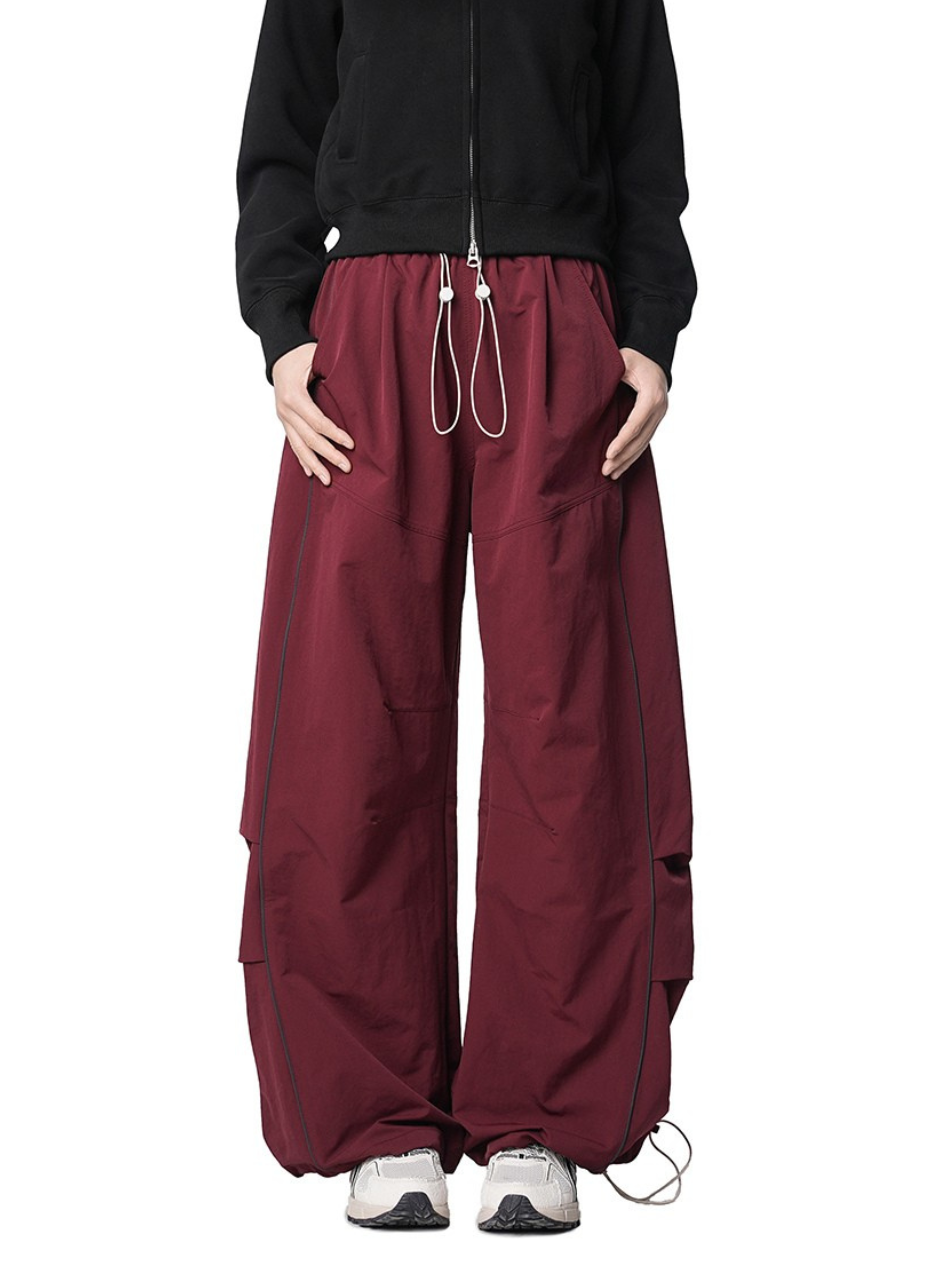 Earthtrail - Women's Straight-Leg Wide Cargo Paratrooper Pants