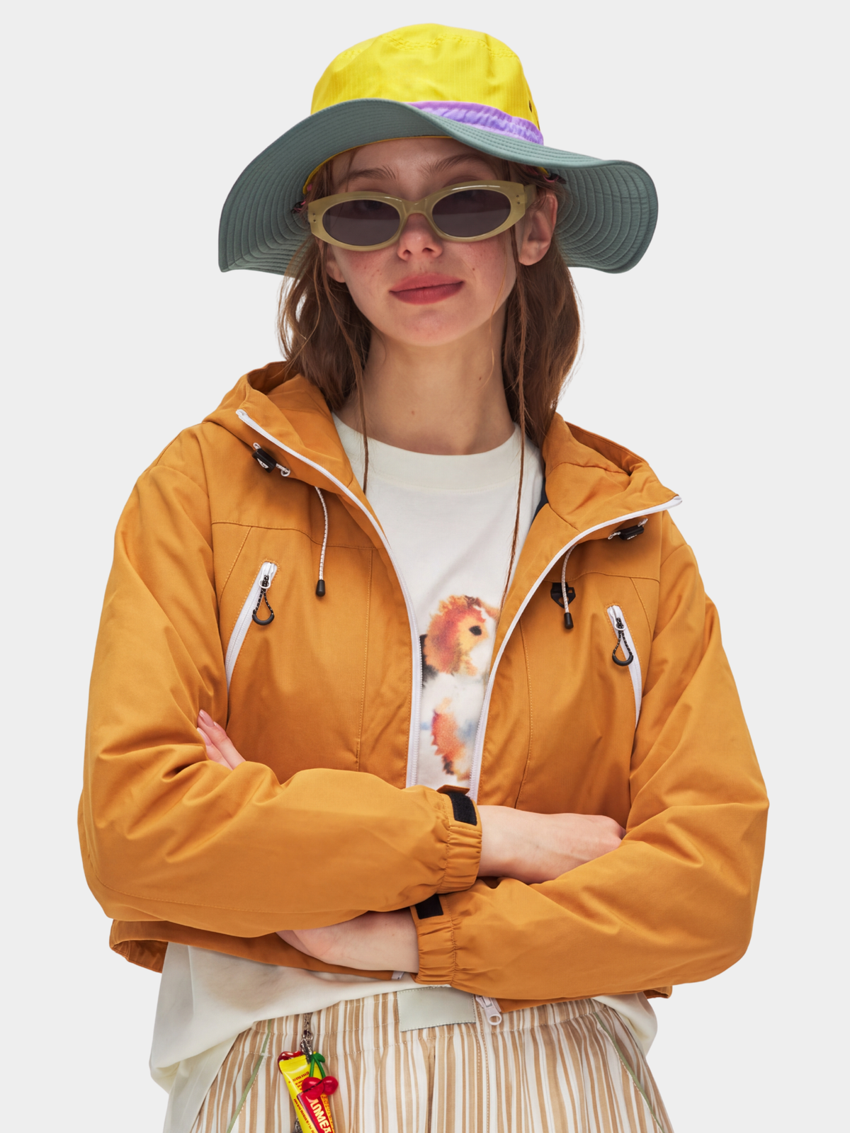 Castgear - Women's Water-Repellent Breathable Cropped Jacket