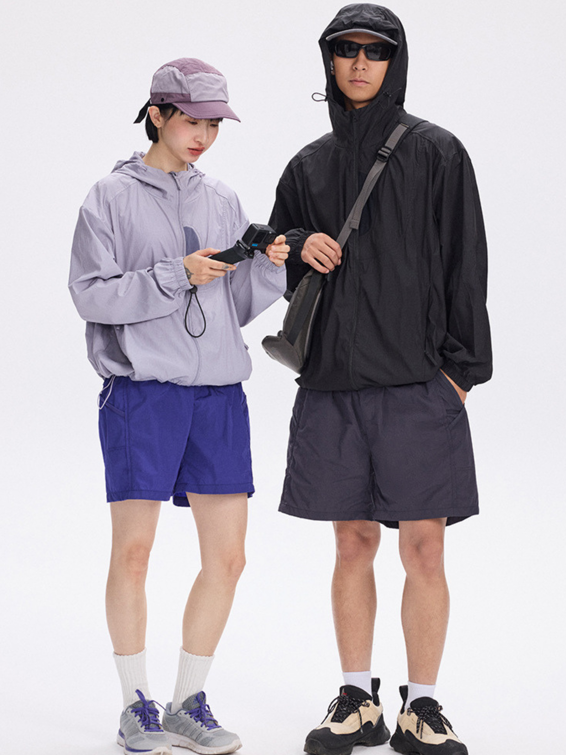 AlpineBoard -  Unisex UPF100+ Raw Yarn Hiking UV Protection Jacket GONGGAR SPORTS