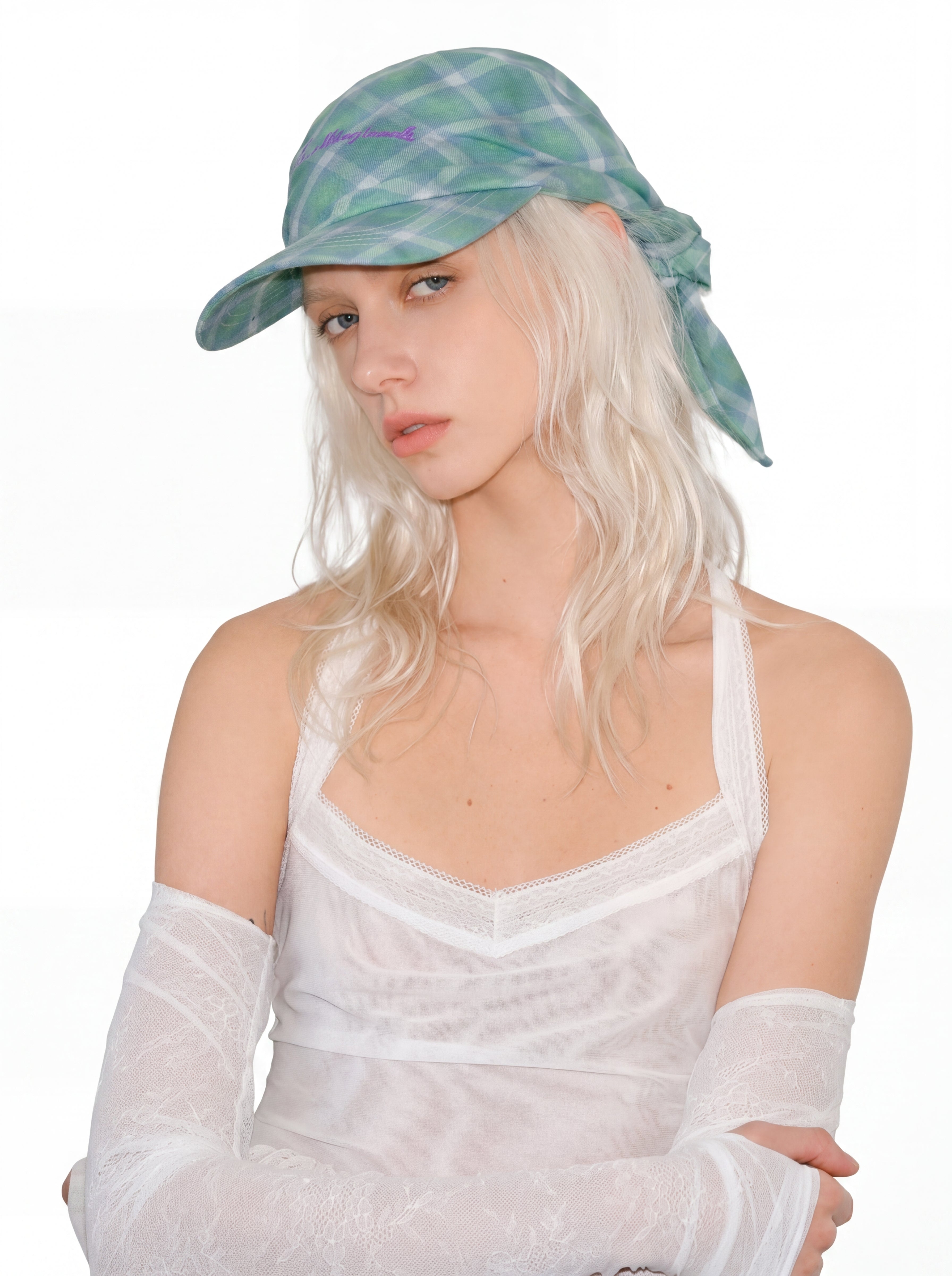 Tributary - UPF50+ Protection Plaid Tie Baseball Cap