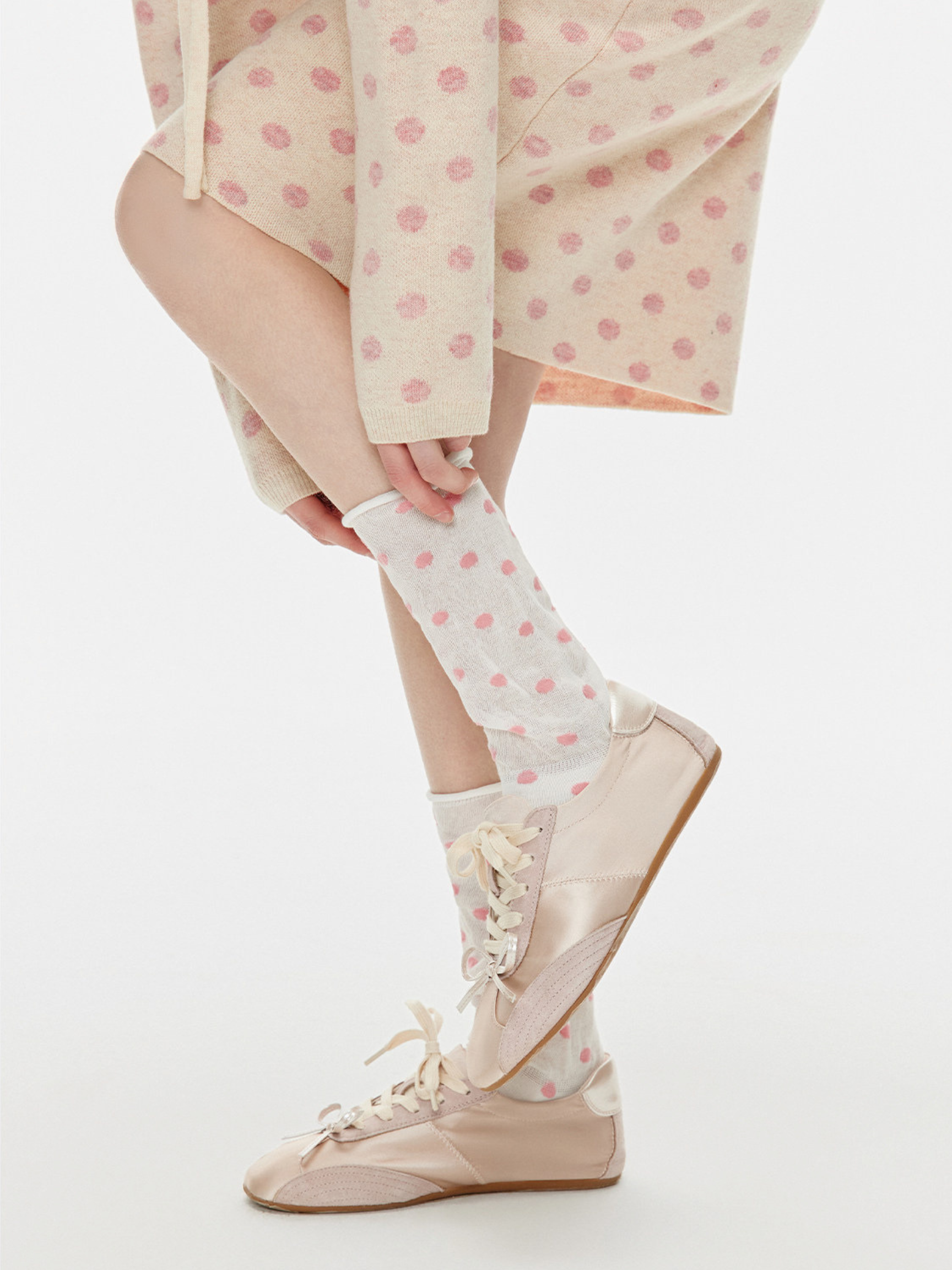 DotPop - Bubble Dot Crew Socks