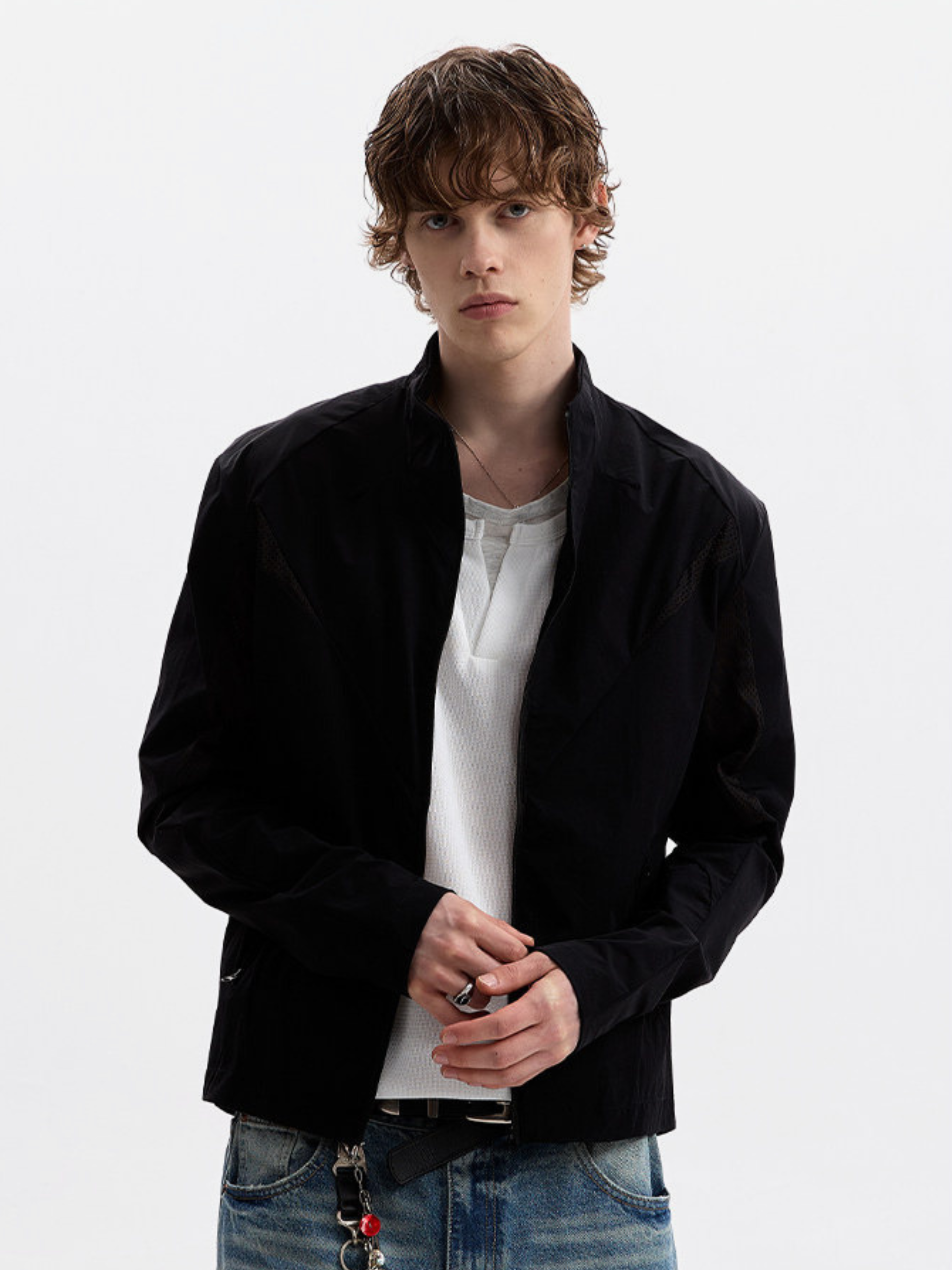 Claytrail - Men's UPF50+ Mesh Breathable Stand Collar Sun Protection Jacket