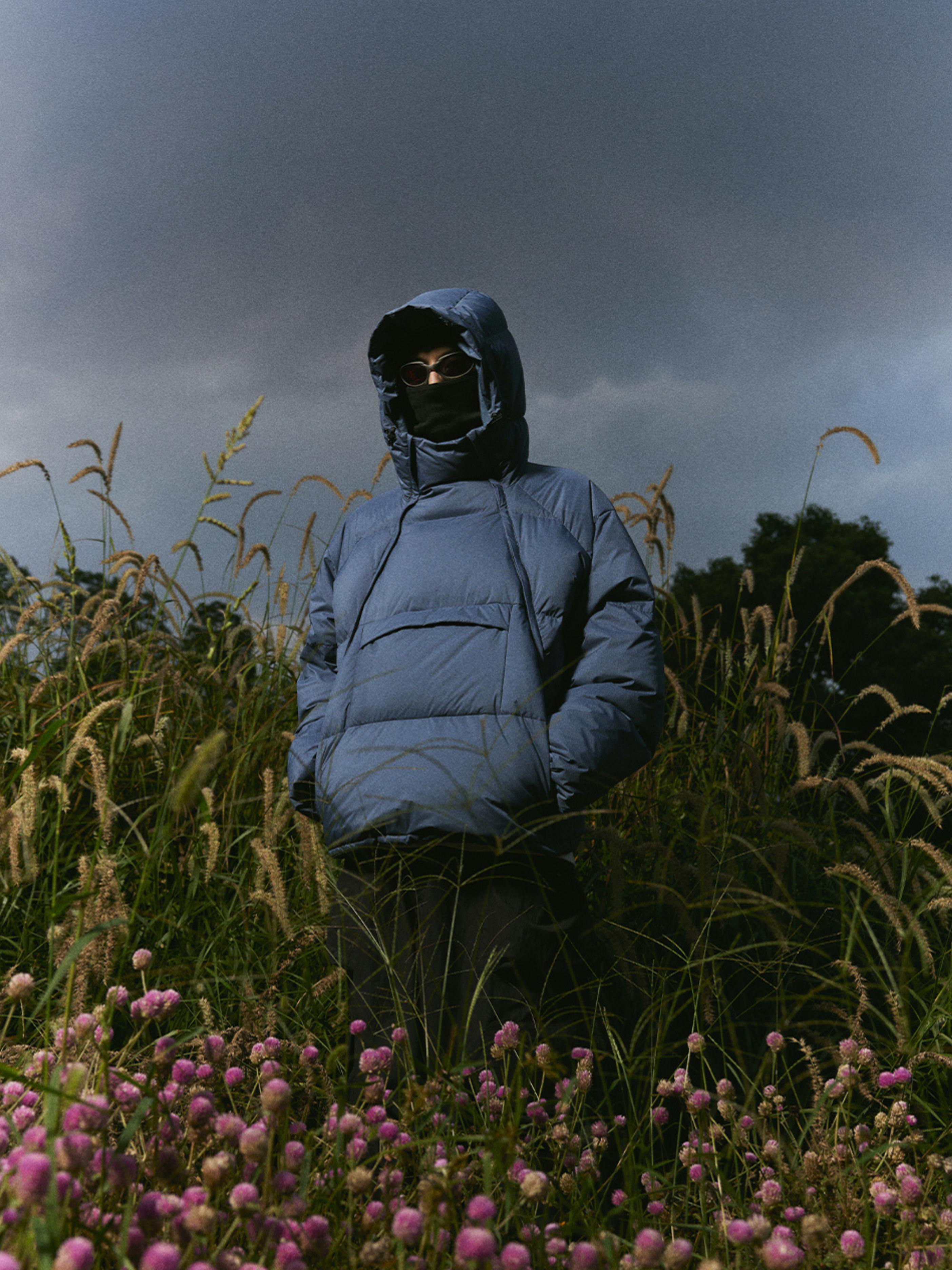 Virex - Unisex 90% White Duck Down Hooded Down Jacket