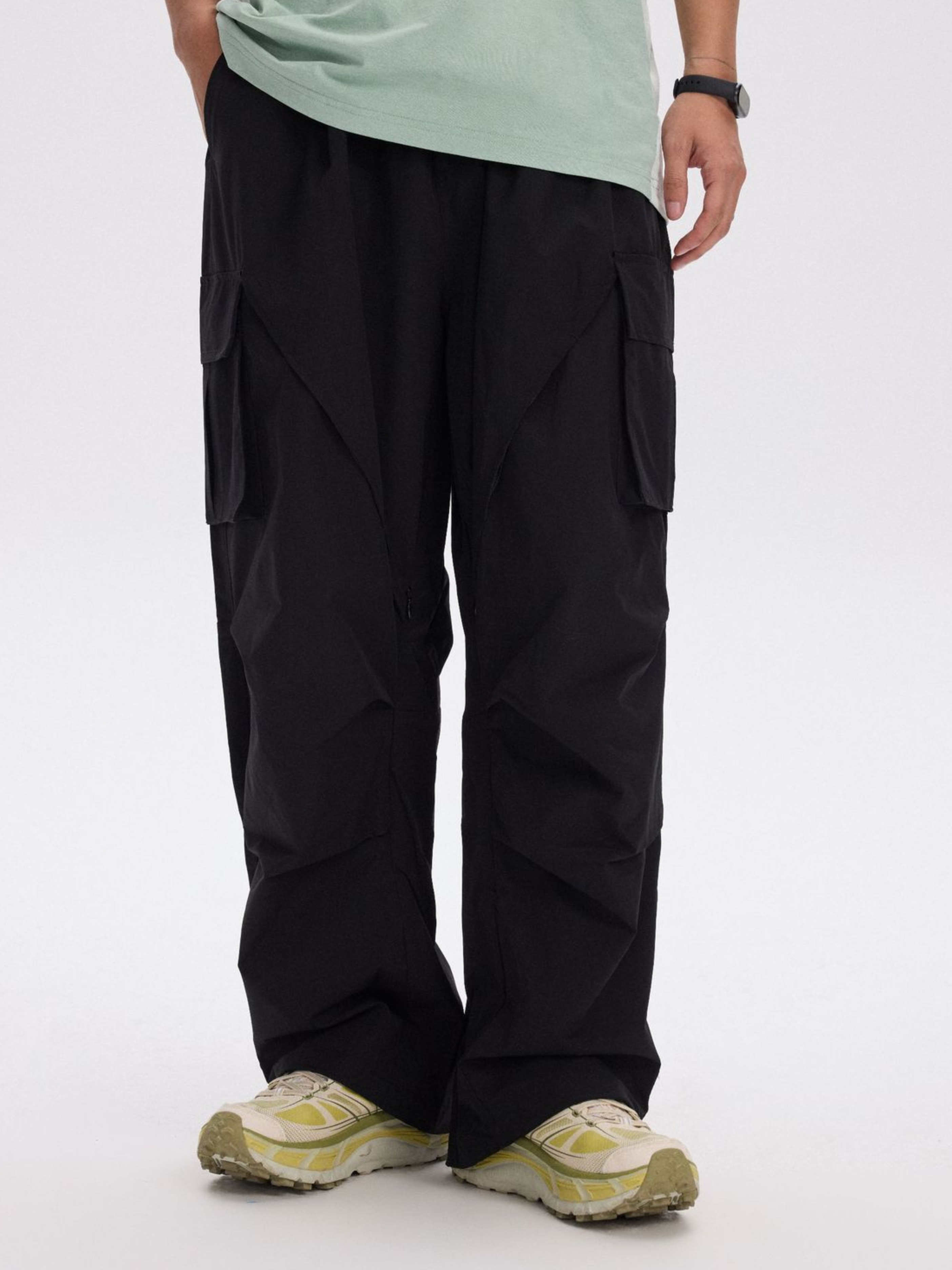 Eaglenest - Unisex Breathable Wide-Leg Utility Cargo Pants GONGGAR SPORTS
