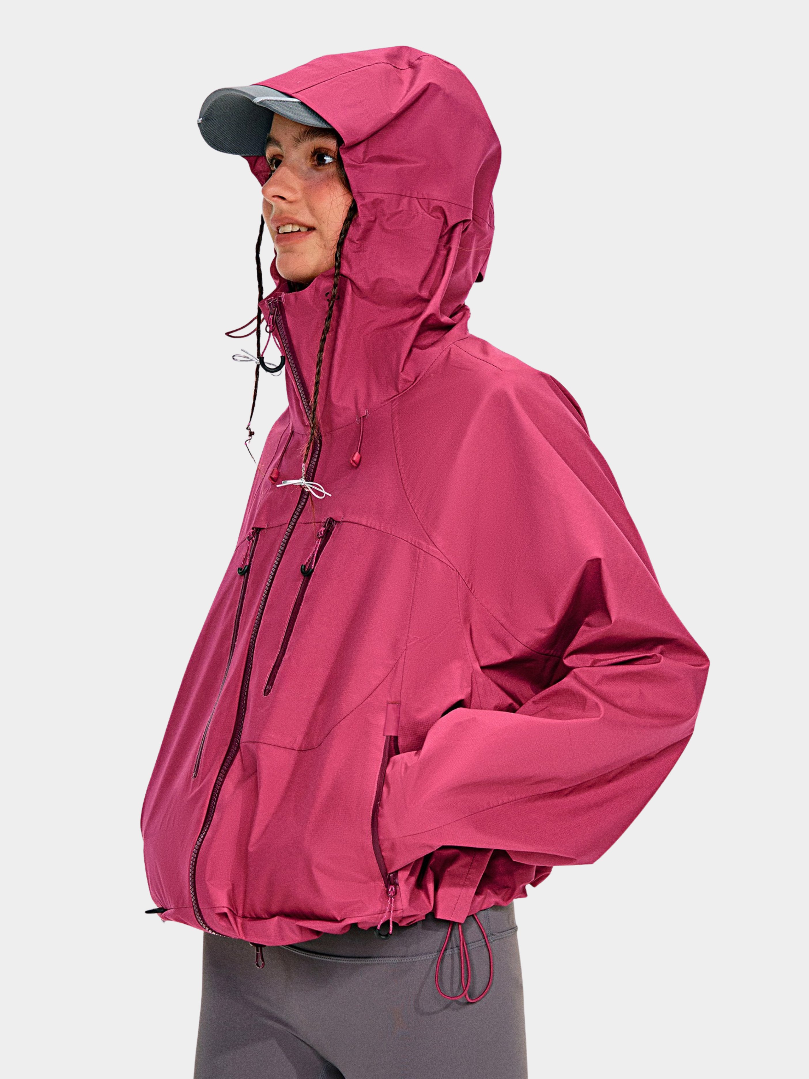 Icefall - Women's Windproof & Waterproof Hooded Short Jacket